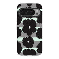 Bold Floral Black — Google Tough Case — Finnaij