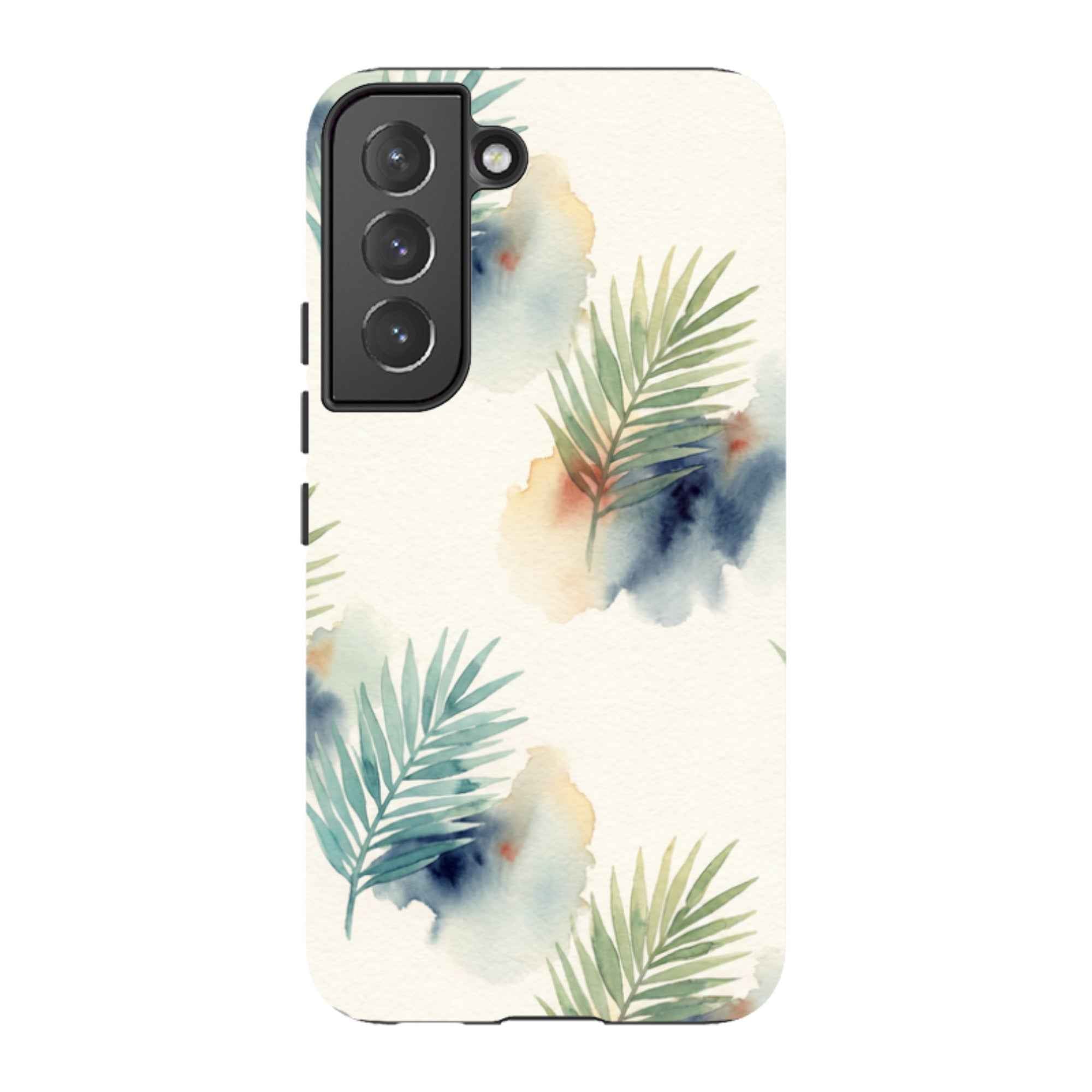 Palm Frond Breeze Pattern by Tobi Akinyemi - Samsung Tough Case