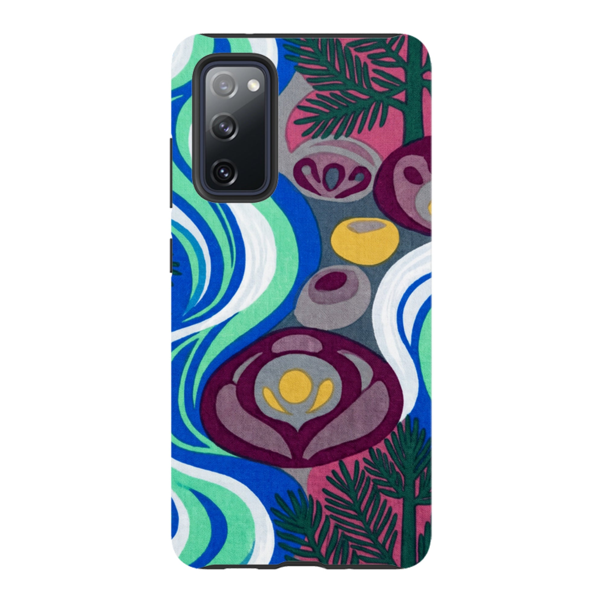 Sauna Bloom Motif by Aino Kallio - Samsung Tough Case