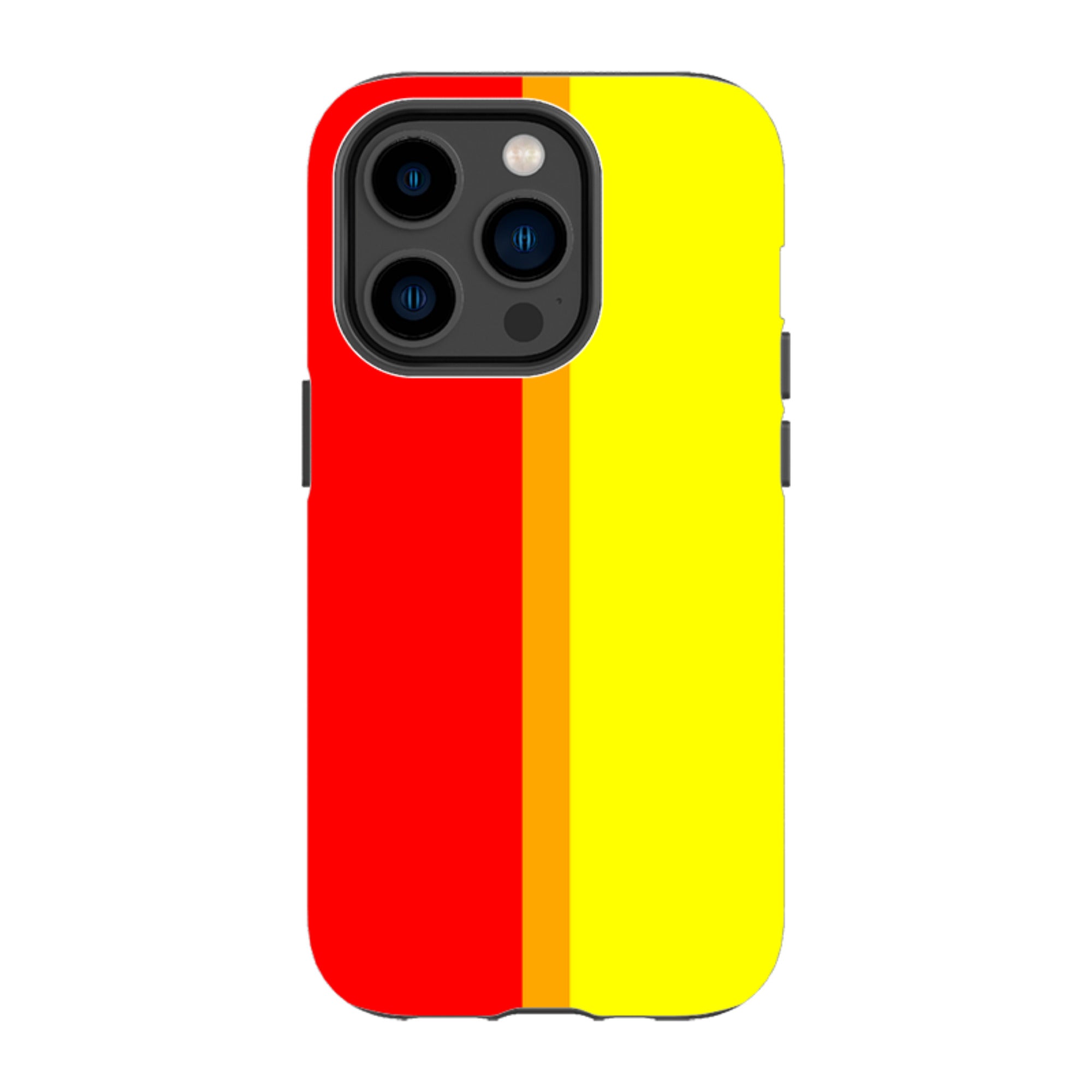 Rainbow Series Red Yellow — Apple iPhone Tough Case — Finnaij