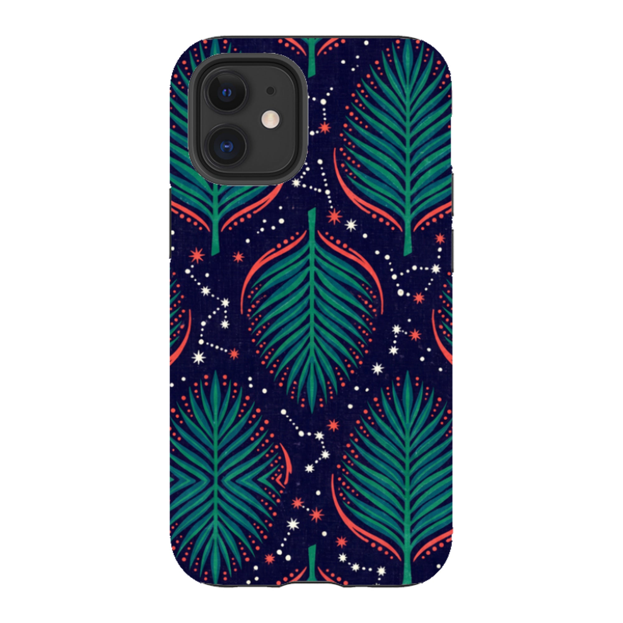 Palm Frond Constellations by Ada Okoye - iPhone Tough Case