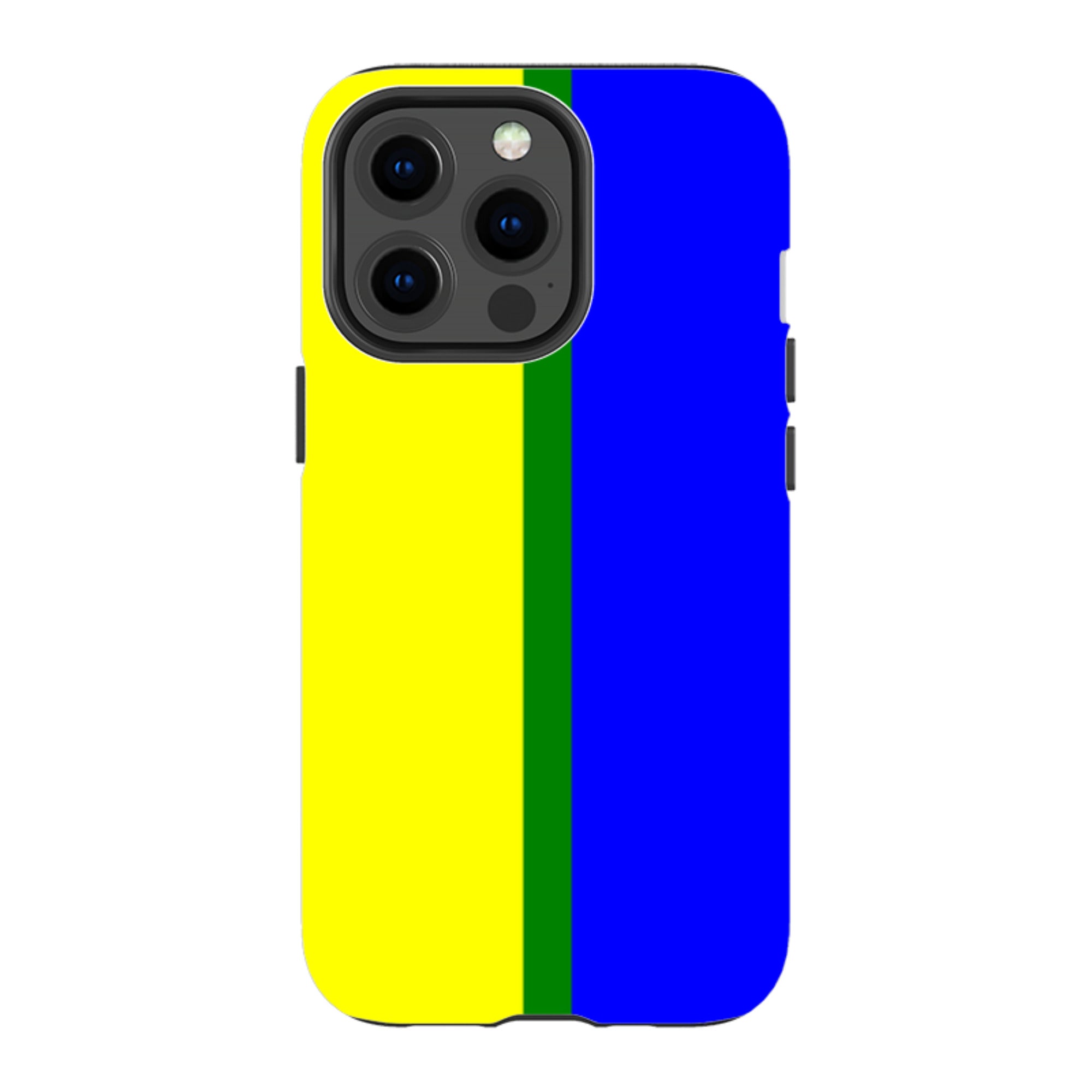 Rainbow Series Yellow Blue — Apple iPhone Tough Case — Finnaij