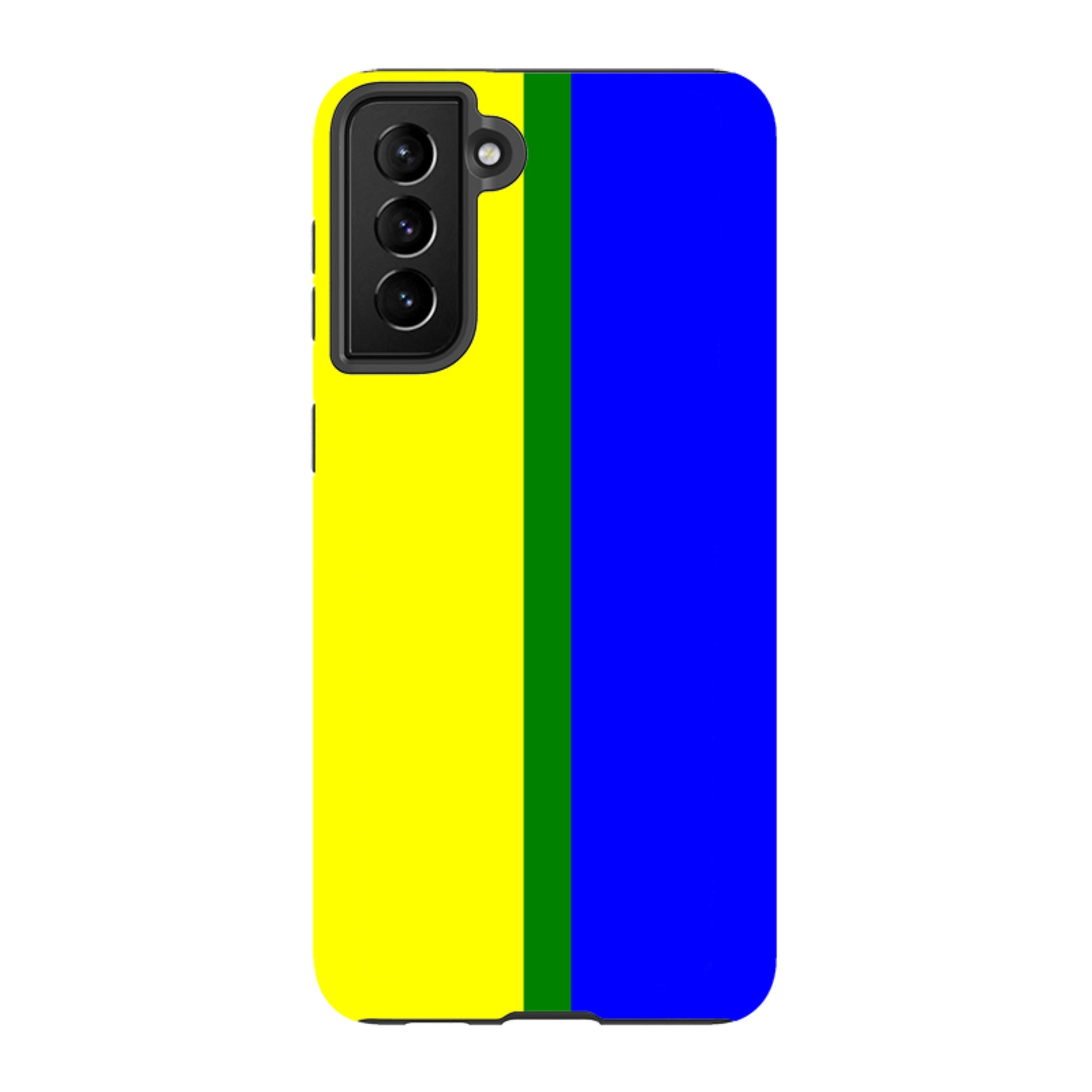 Rainbow Series Yellow Blue — Samsung Galaxy Tough Case — Finnaij