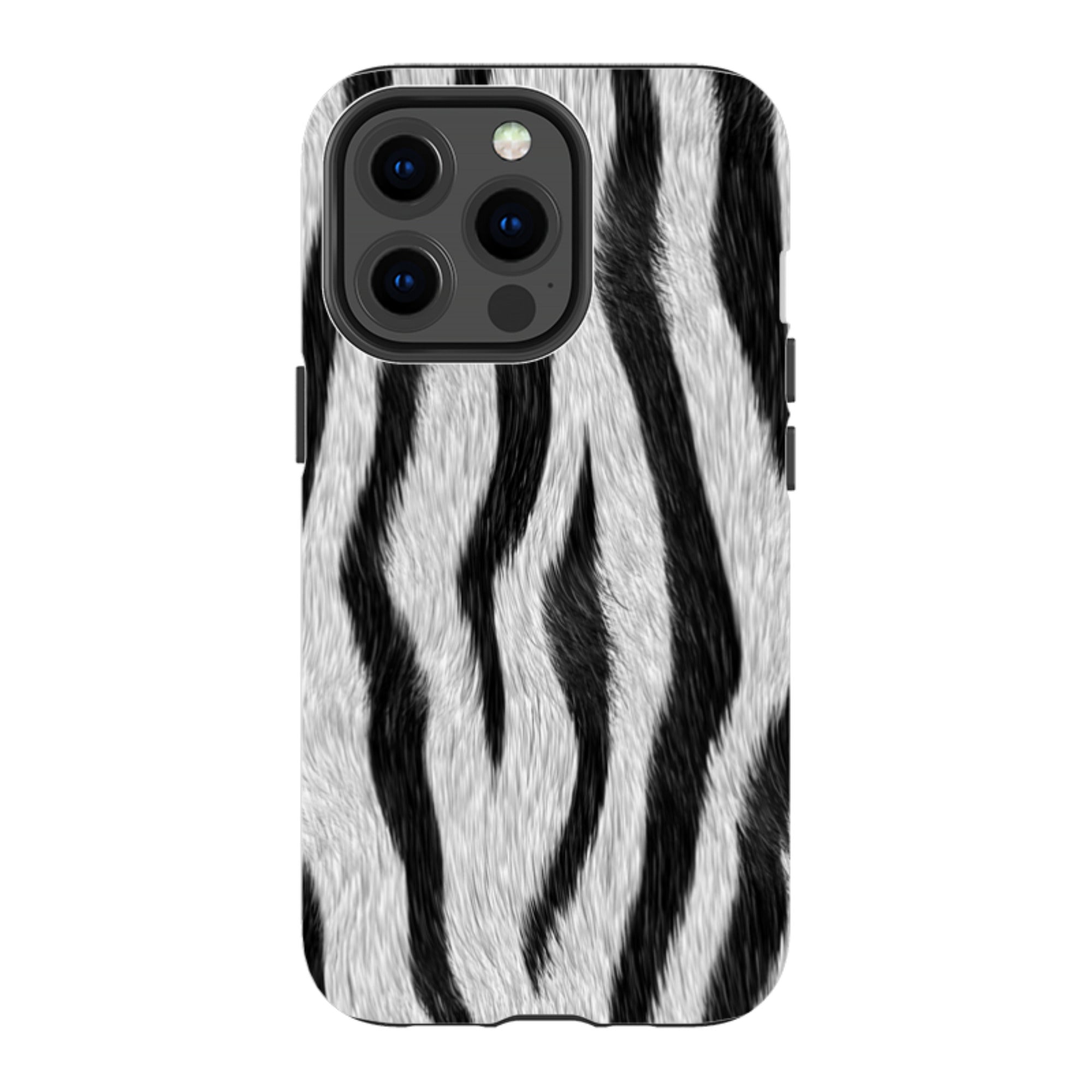 Zebra Groove - iPhone Tough Case