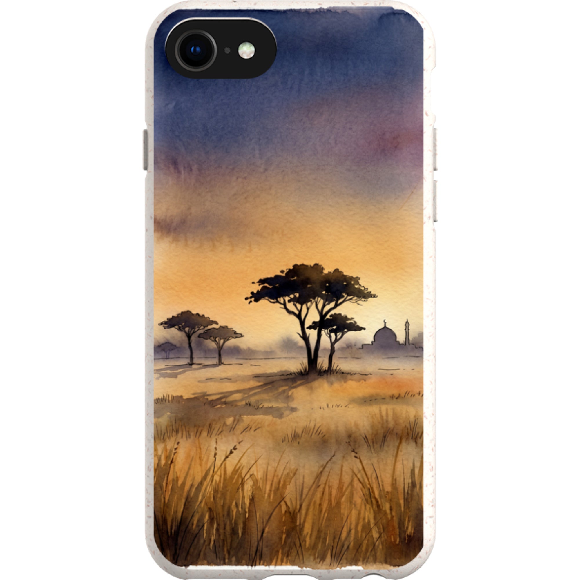 Savannah Haze by Tobi Akinyemi — iPhone SE3 iPhone Bio-degradable Case — Finnaij