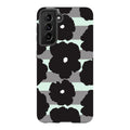 Bold Floral Black — S21 Tough Case — Finnaij