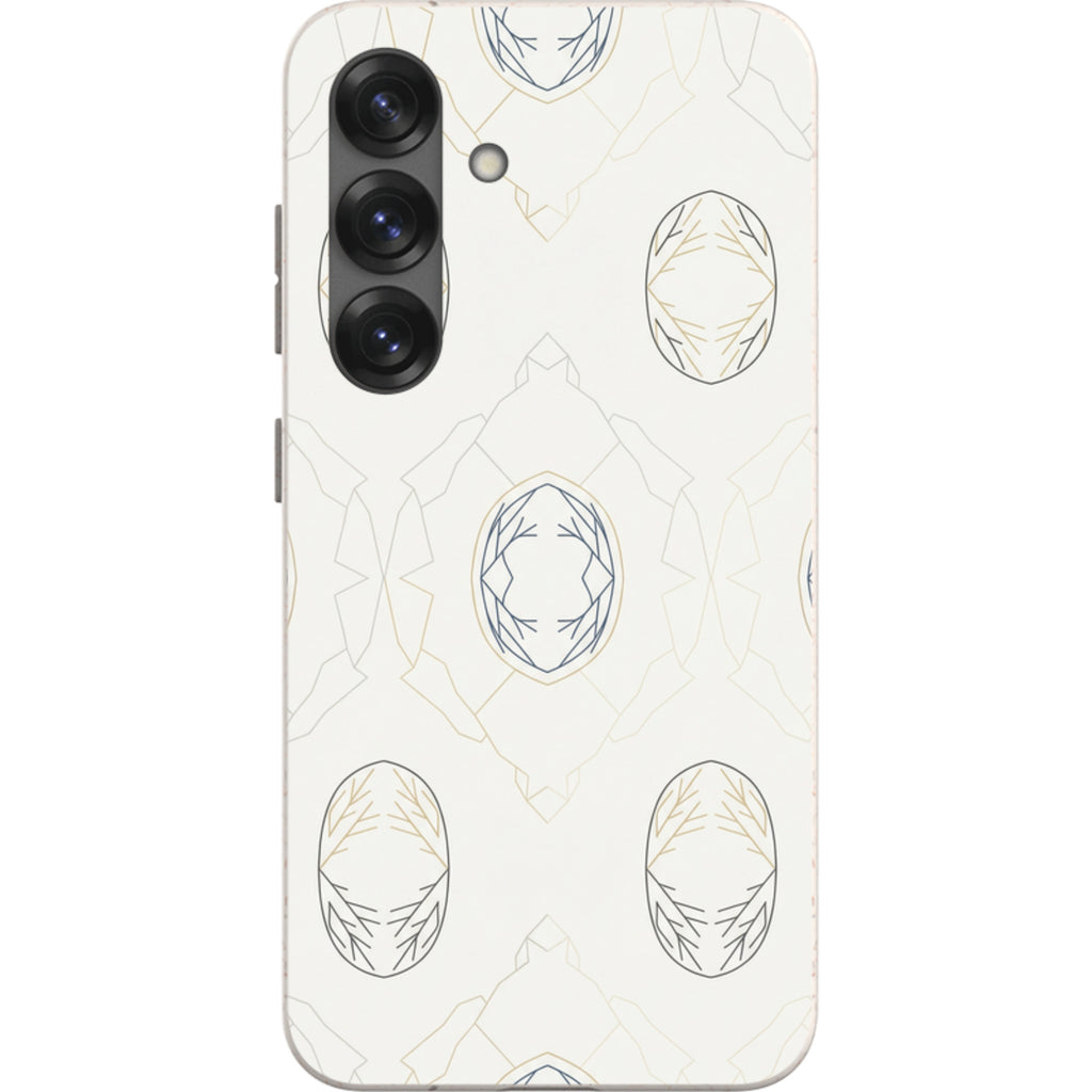Frozen Lake Silence by Elsi Vaarala — Samsung Galaxy Bio-degradable Case — Finnaij