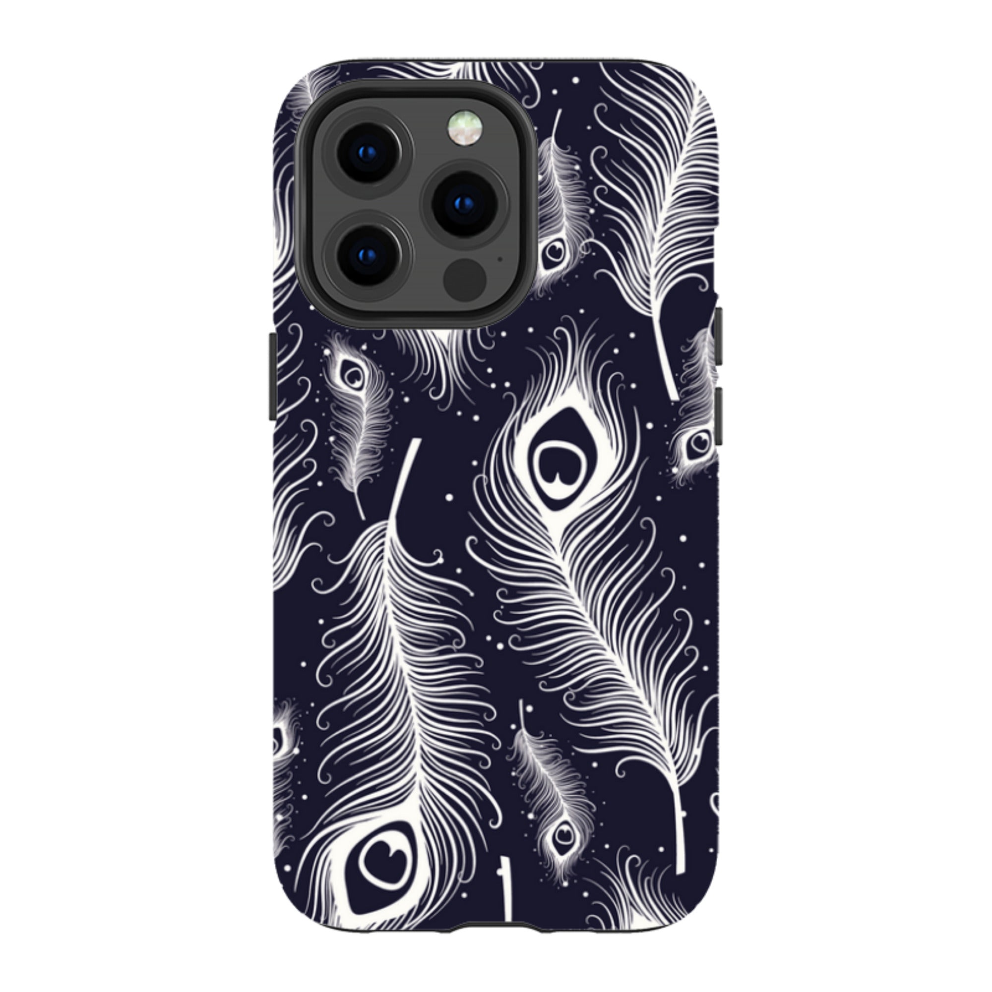 Feathers in Bloom — iPhone 13 Pro Magsafe Tough Case — Finnaij