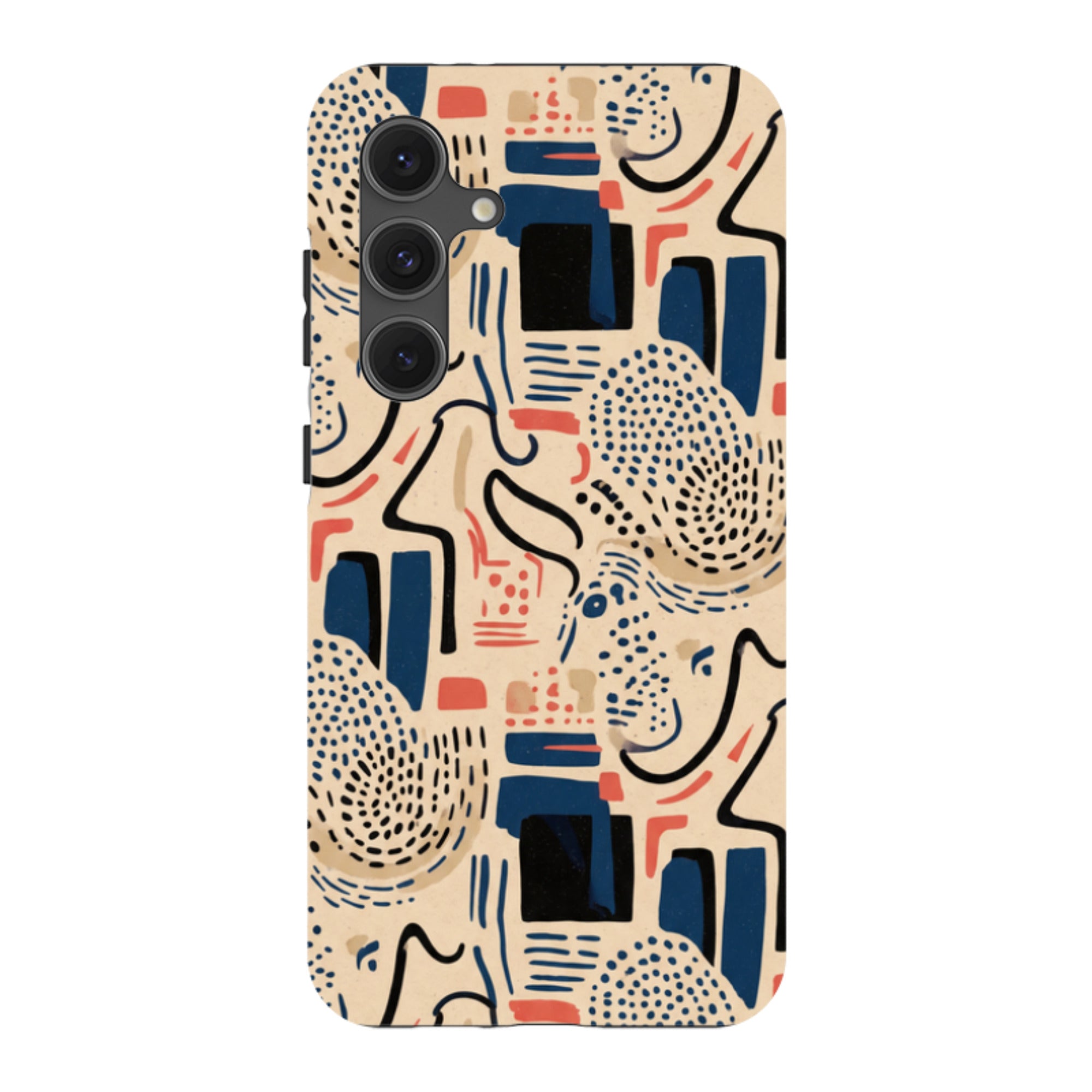 Sandstone Adire by Ada Okoye — Tough Case for Samsung Galaxy — Finnaij