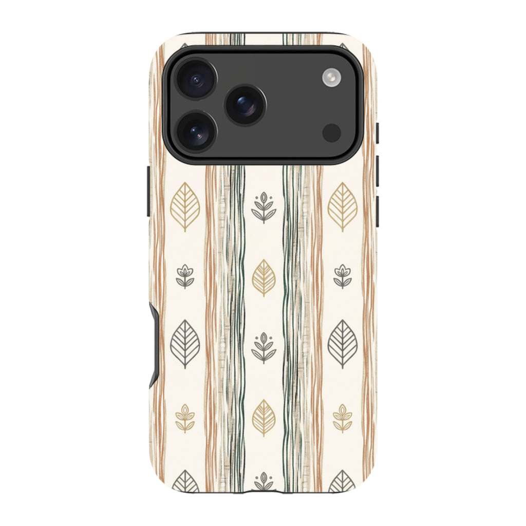 Birch Linen Harmony by Elsi Vaarala — Apple iPhone Tough Case — Finnaij