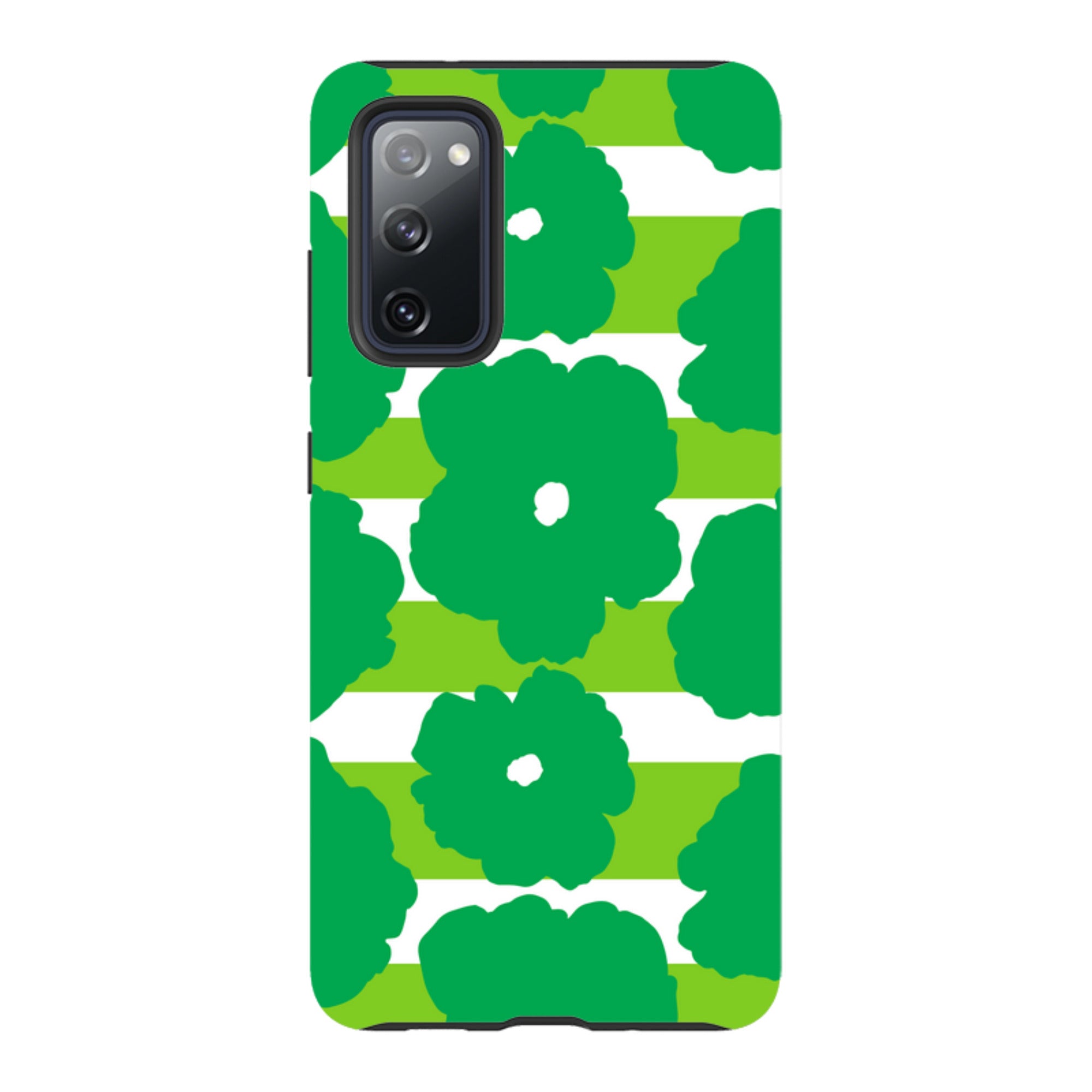 Bold Floral Green - Samsung Tough Case