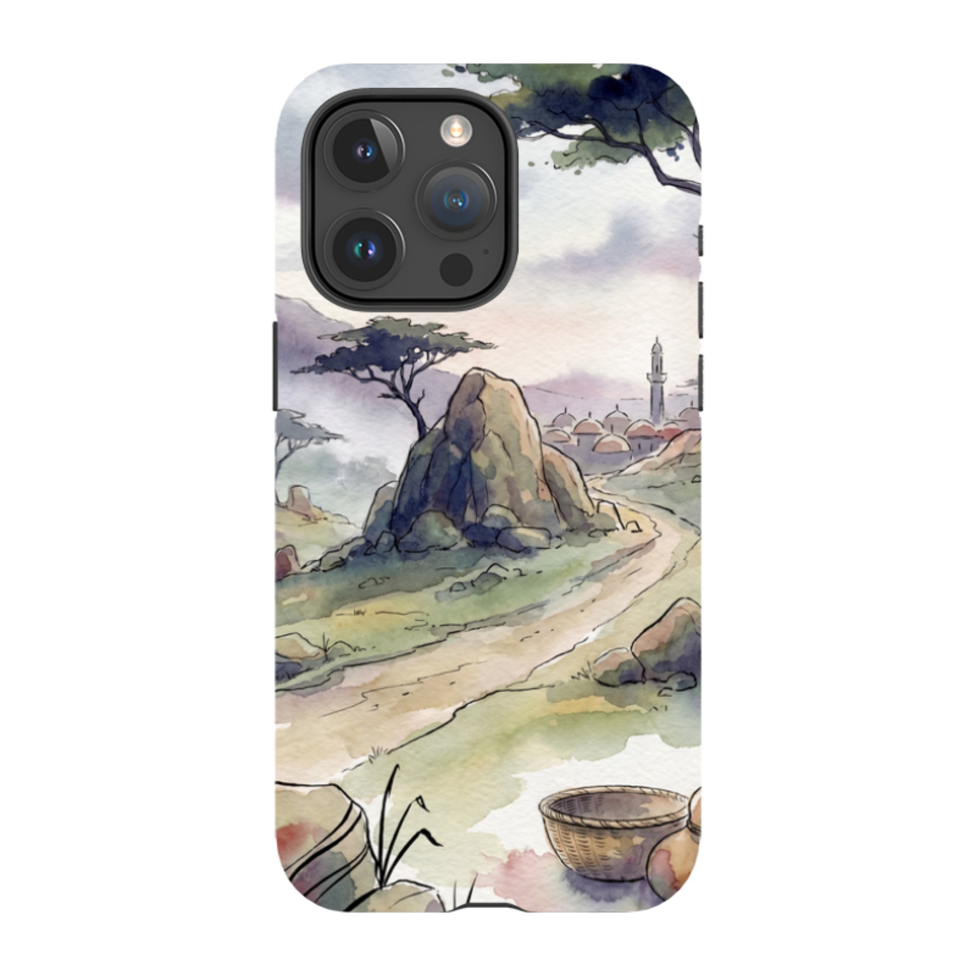 Jos Plateau Cool Light by Tobi Akinyemi — Tough Case for iPhone — Finnaij