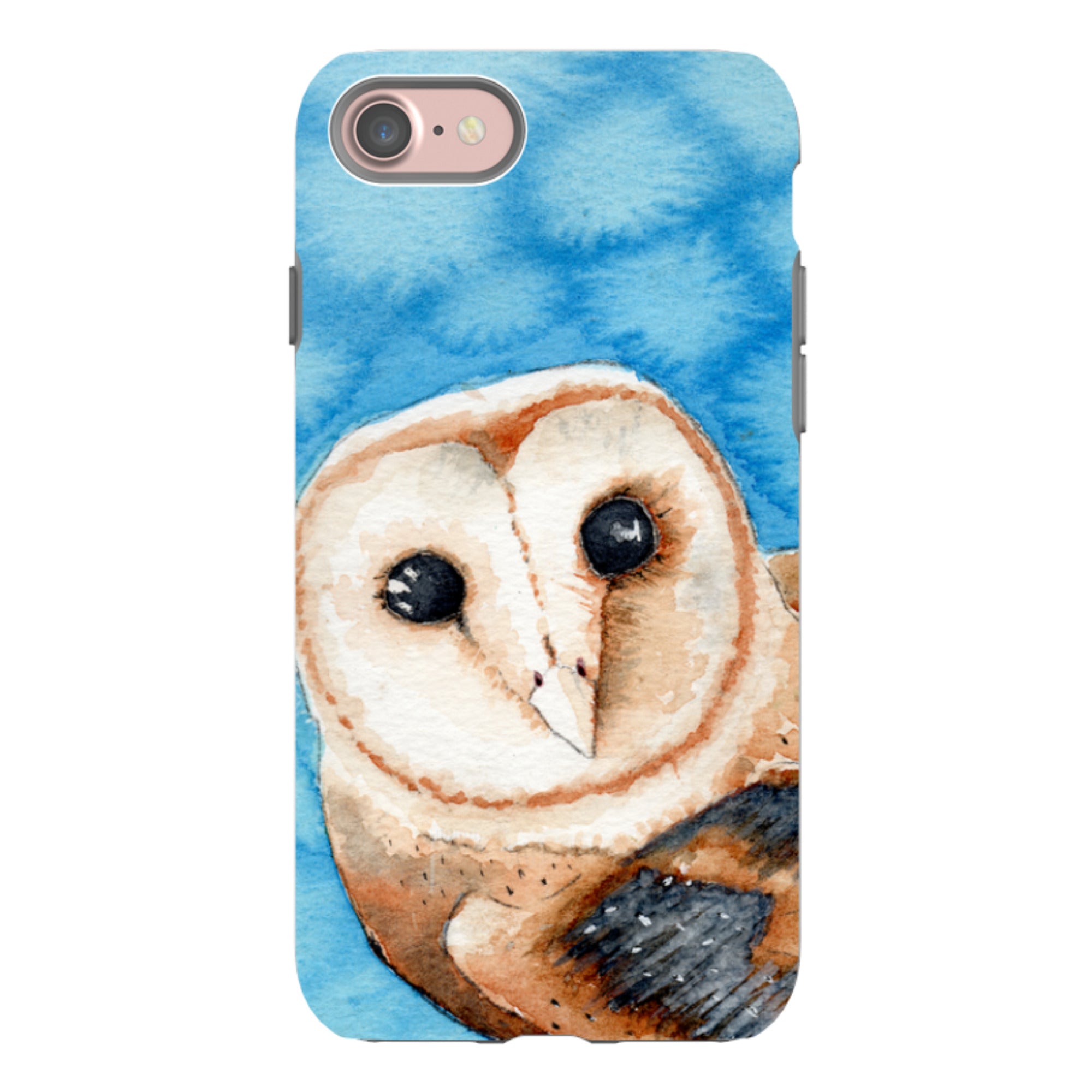 Owly MacOwlface by Hicksy — Apple iPhone Tough Case — Finnaij