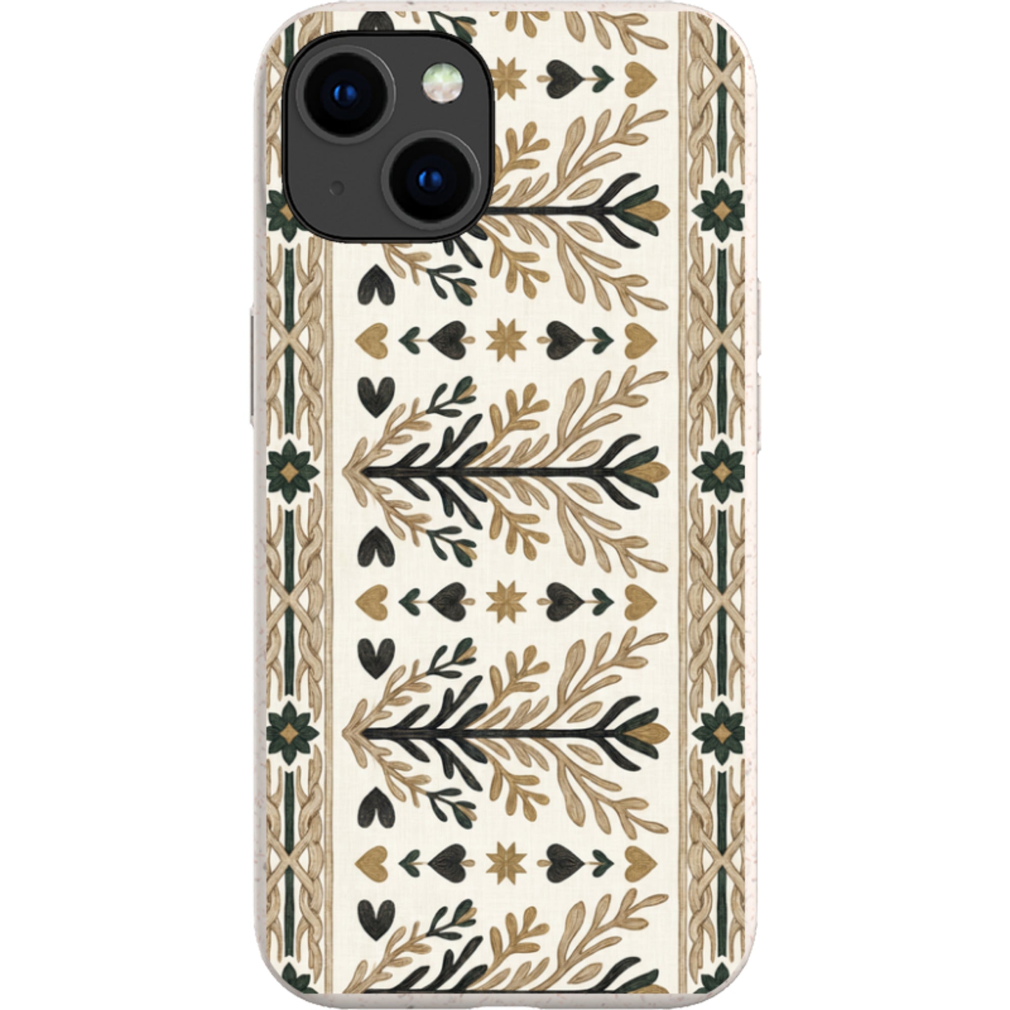 Heritage Border by Elsi Vaarala — iPhone 14 iPhone Bio-degradable Case — Finnaij