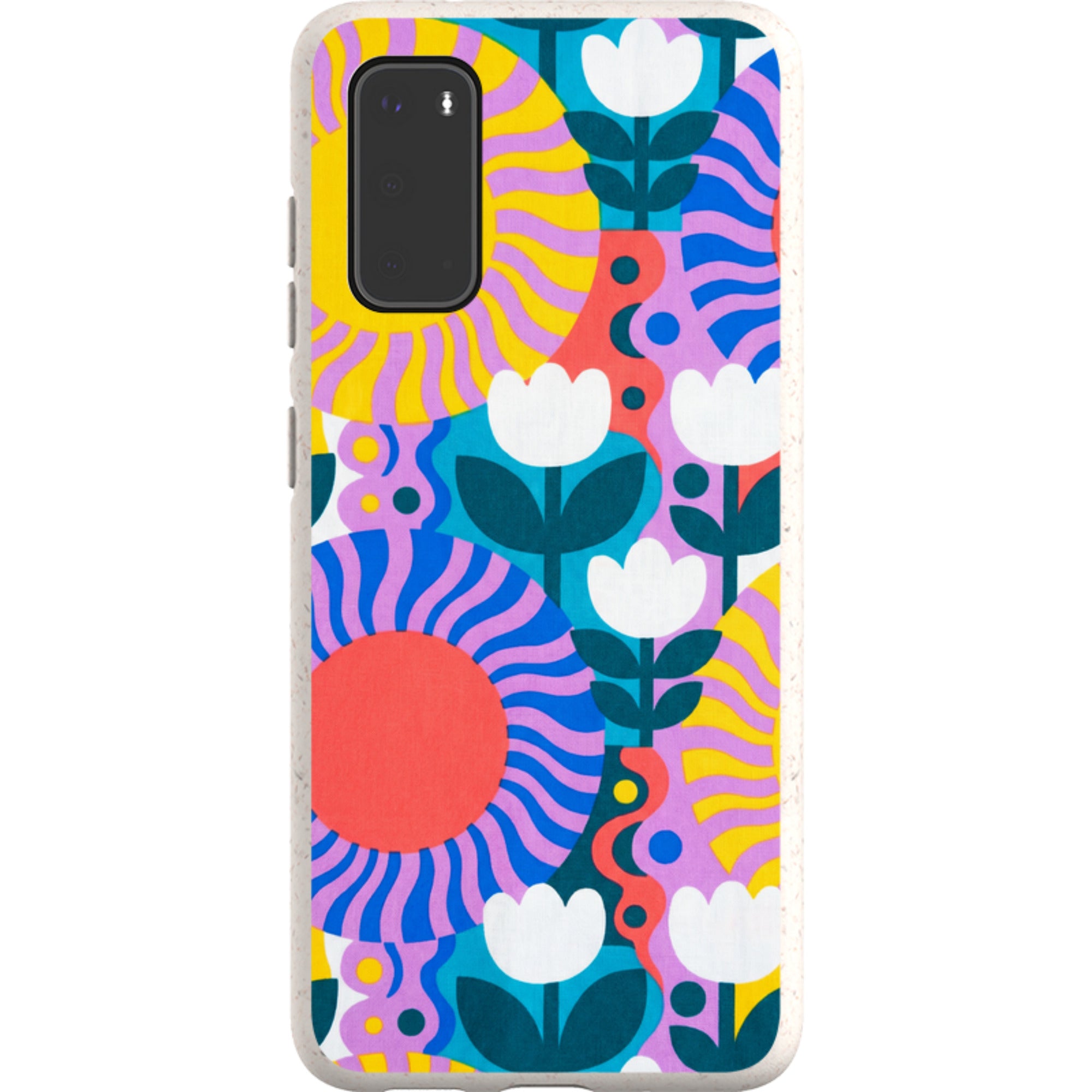 Midnight Sun Mod Bloom by Salla Niemi - Samsung Galaxy Bio-degradable Case