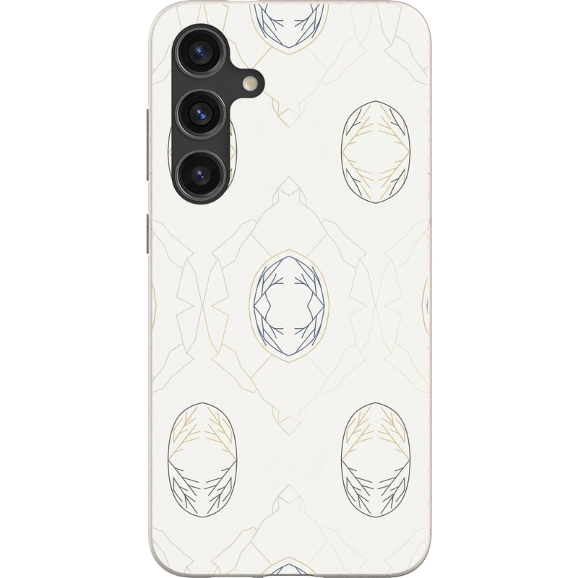 Frozen Lake Silence by Elsi Vaarala — Samsung Galaxy Bio-degradable Case — Finnaij