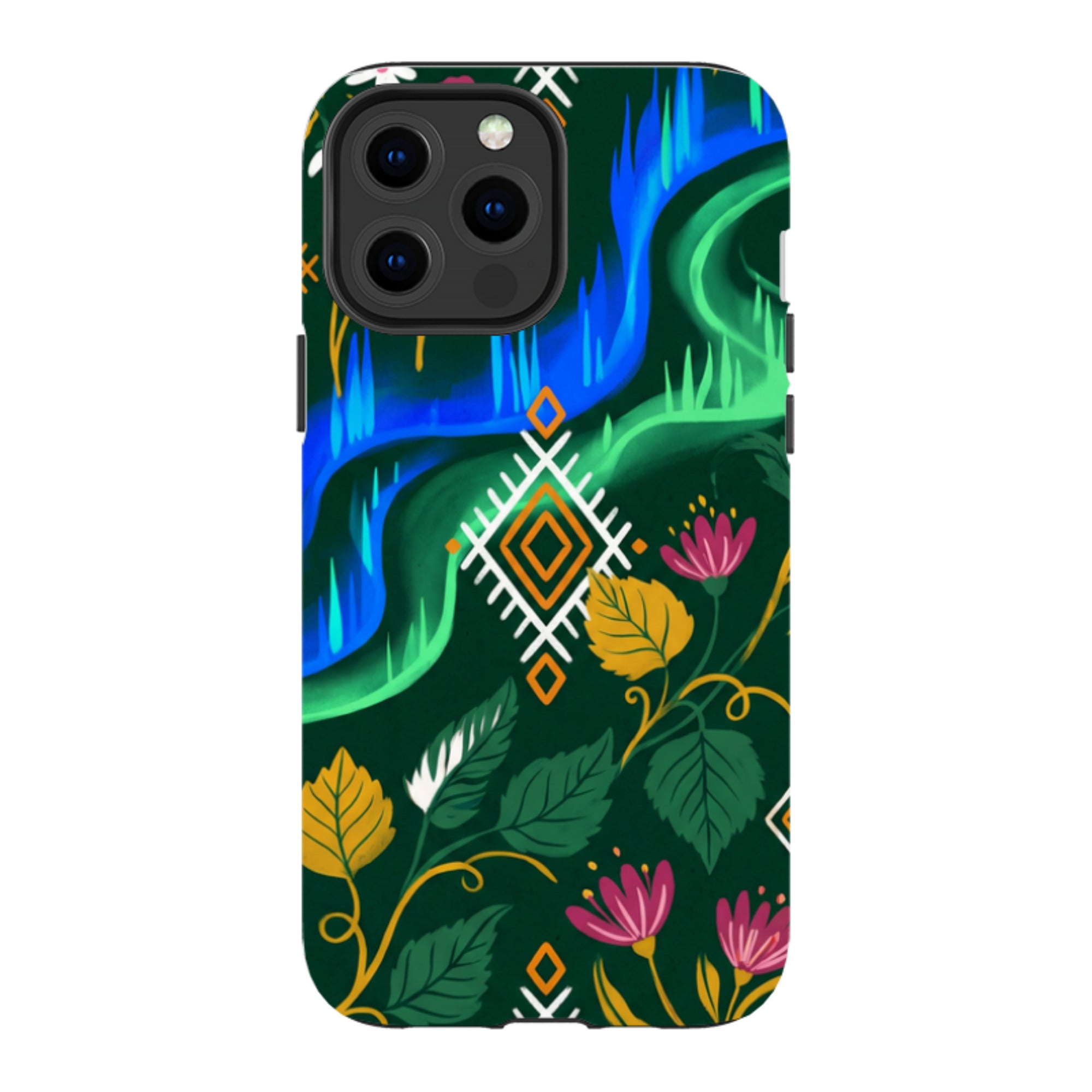 Aurora Birch Bloom by Aino Kallio — Apple iPhone Tough Case — Finnaij