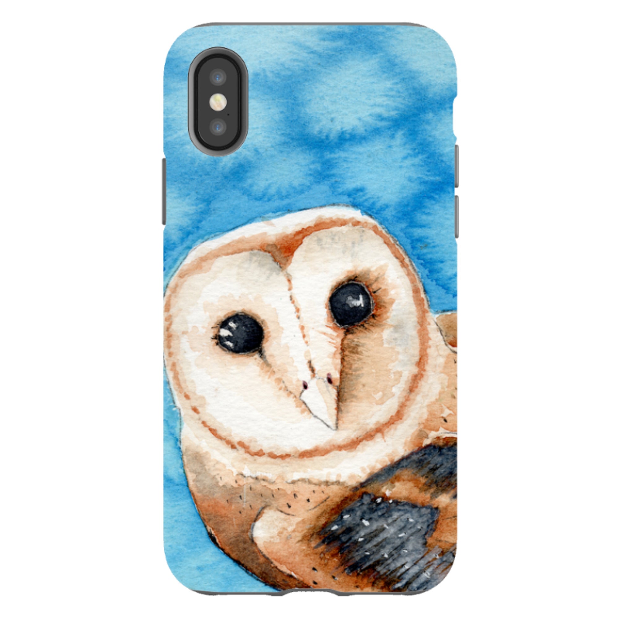 Owly MacOwlface by Hicksy - iPhone Tough Case