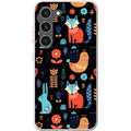 Nordic Ornament Black — Samsung Galaxy Bio-degradable Case — Finnaij