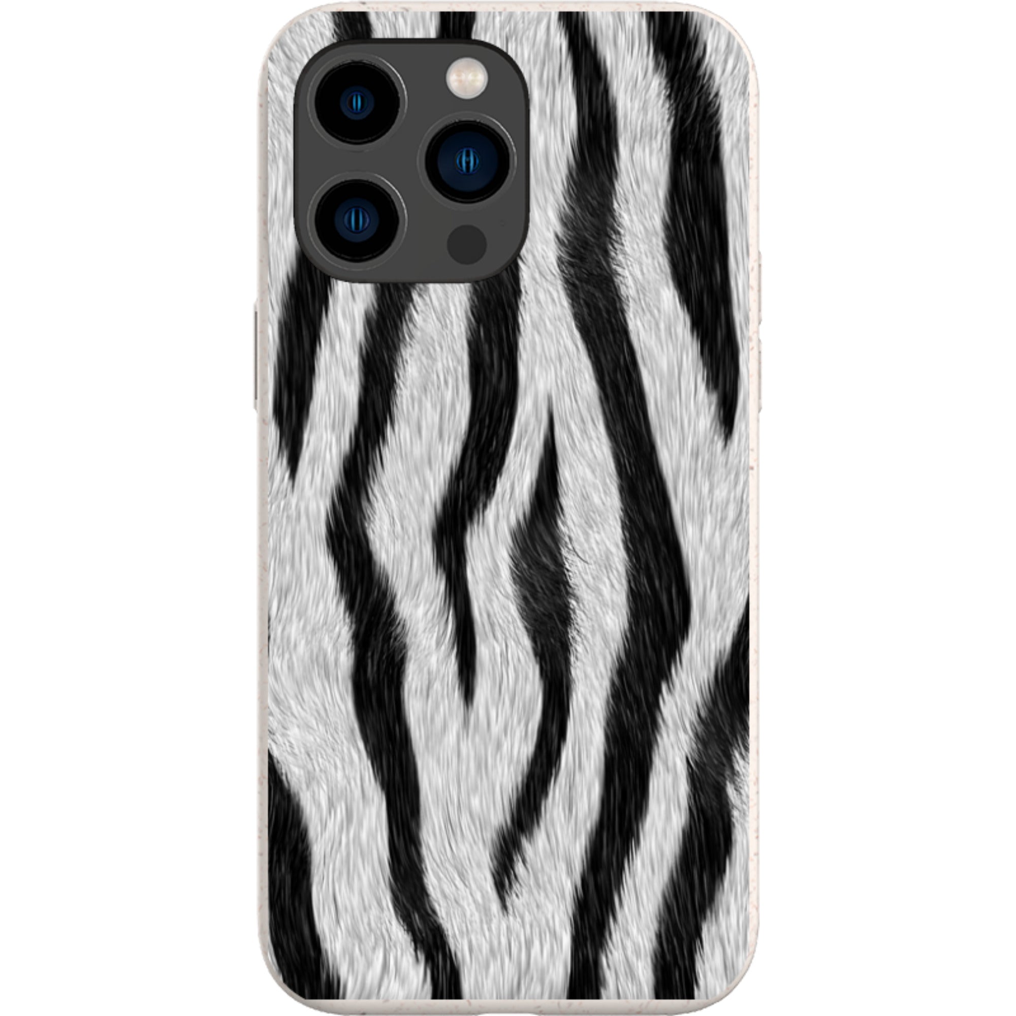 Zebra Groove — Apple iPhone Bio-degradable Case — Finnaij