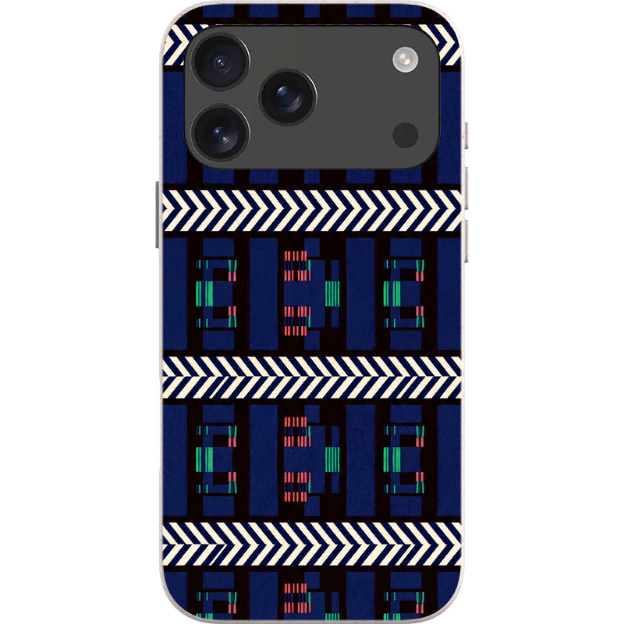 Midnight Aso-Oke by Ada Okoye — iPhone 17 Pro Max iPhone Bio-degradable Case — Finnaij