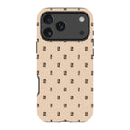 Monogram Beige Harvest - iPhone Tough Case