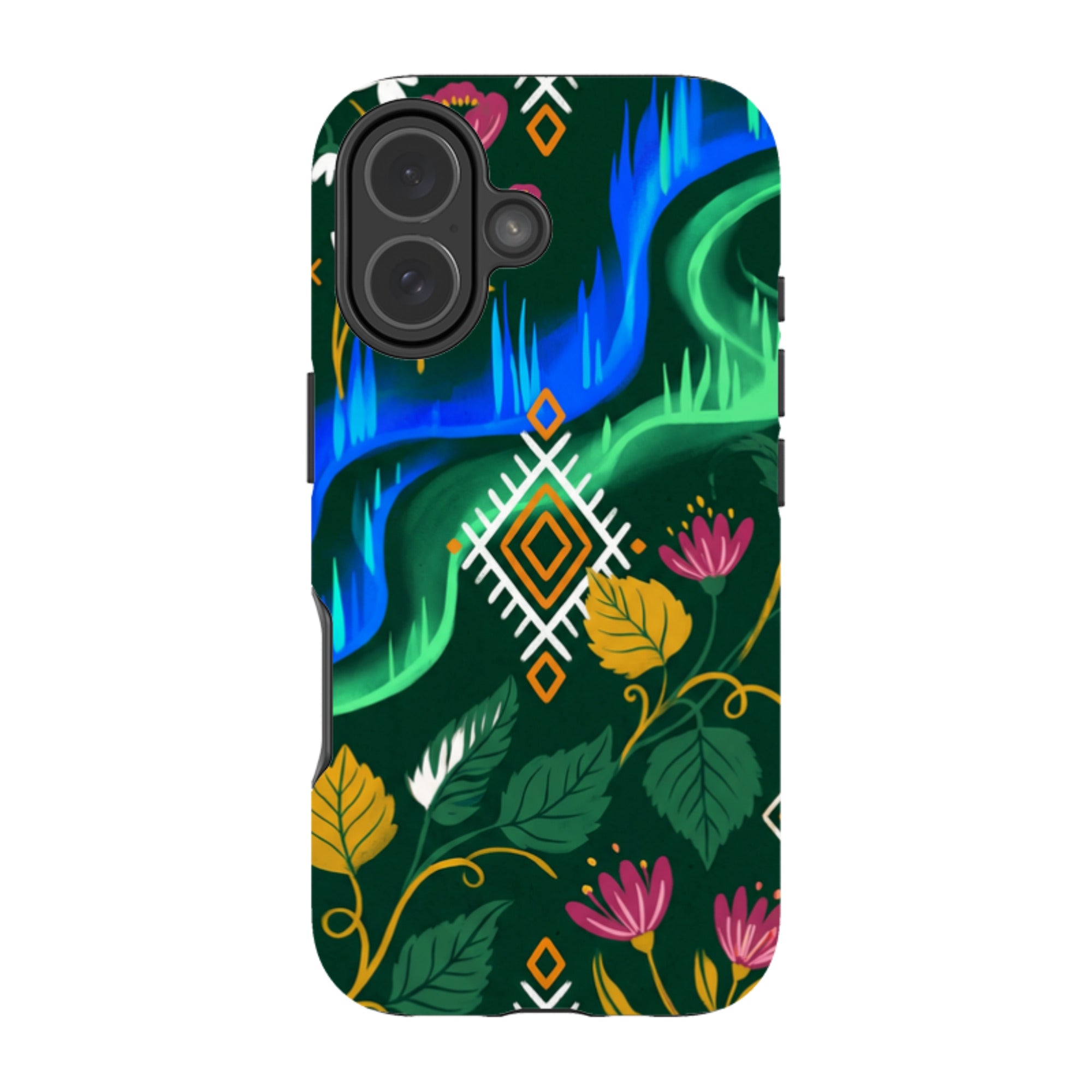 Aurora Birch Bloom by Aino Kallio — Apple iPhone Tough Case — Finnaij