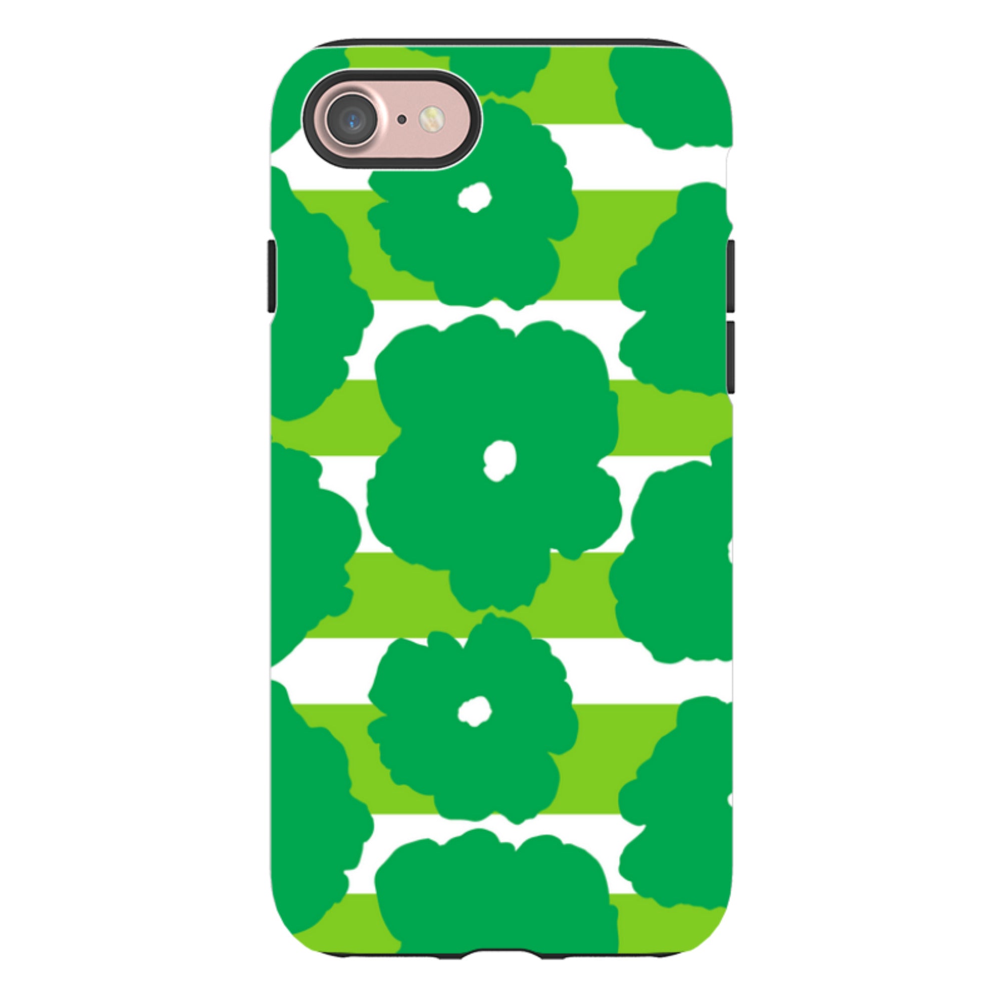 Bold Floral Green - iPhone Tough Case