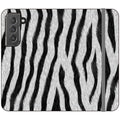 Zebra Groove — S22 Wallet Case — Finnaij