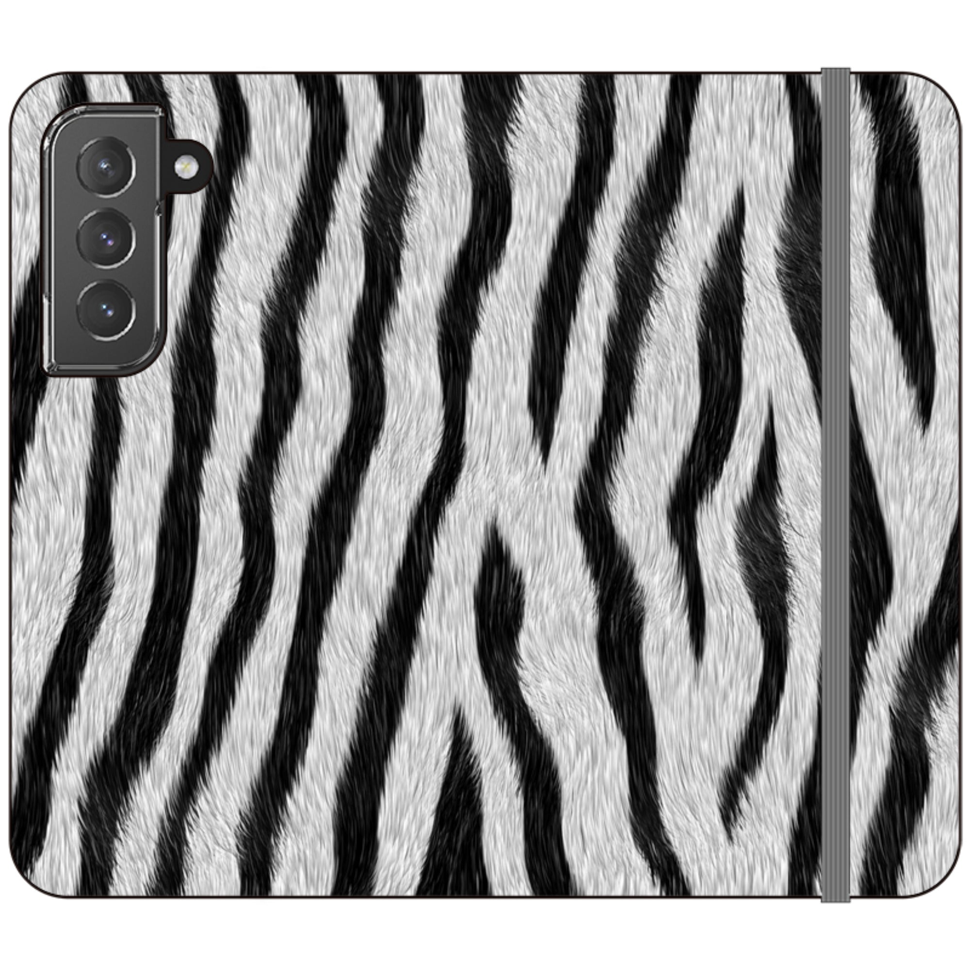 Zebra Groove — Folio Wallet Case — Finnaij