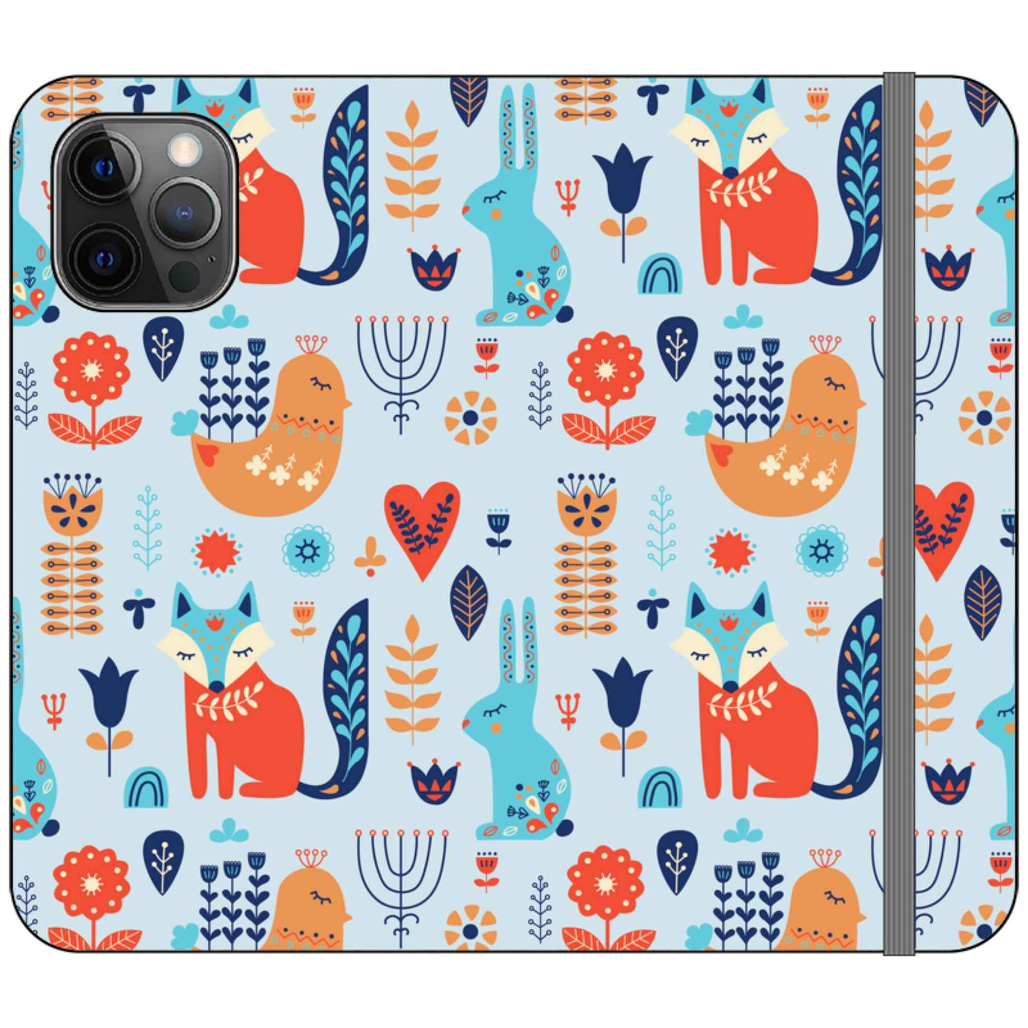 Nordic Ornament — iPhone 12 Pro Wallet Case — Finnaij