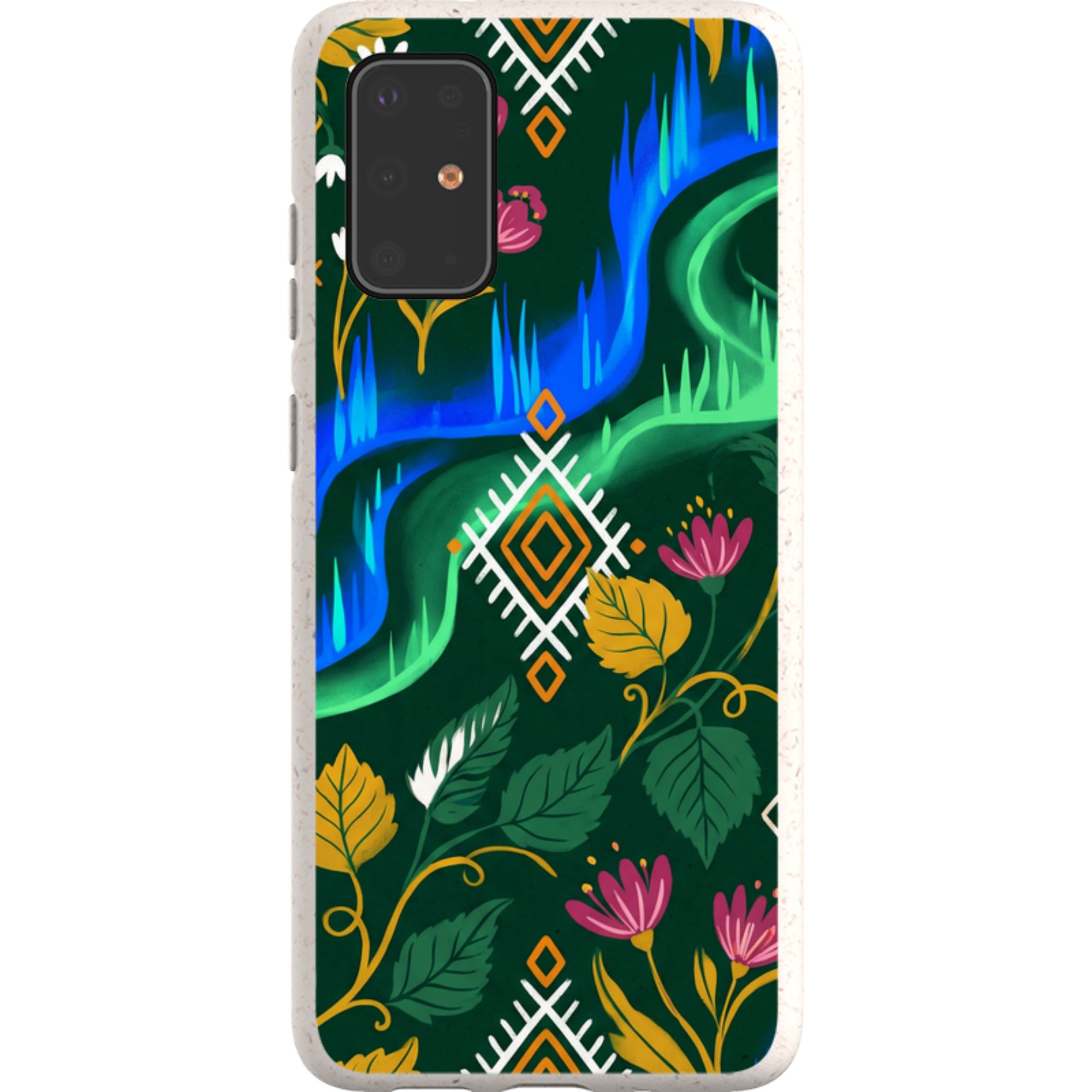 Aurora Birch Bloom by Aino Kallio — Samsung Galaxy Bio-degradable Case — Finnaij