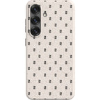 Monogram Natural — Samsung Galaxy Bio-degradable Case — Finnaij