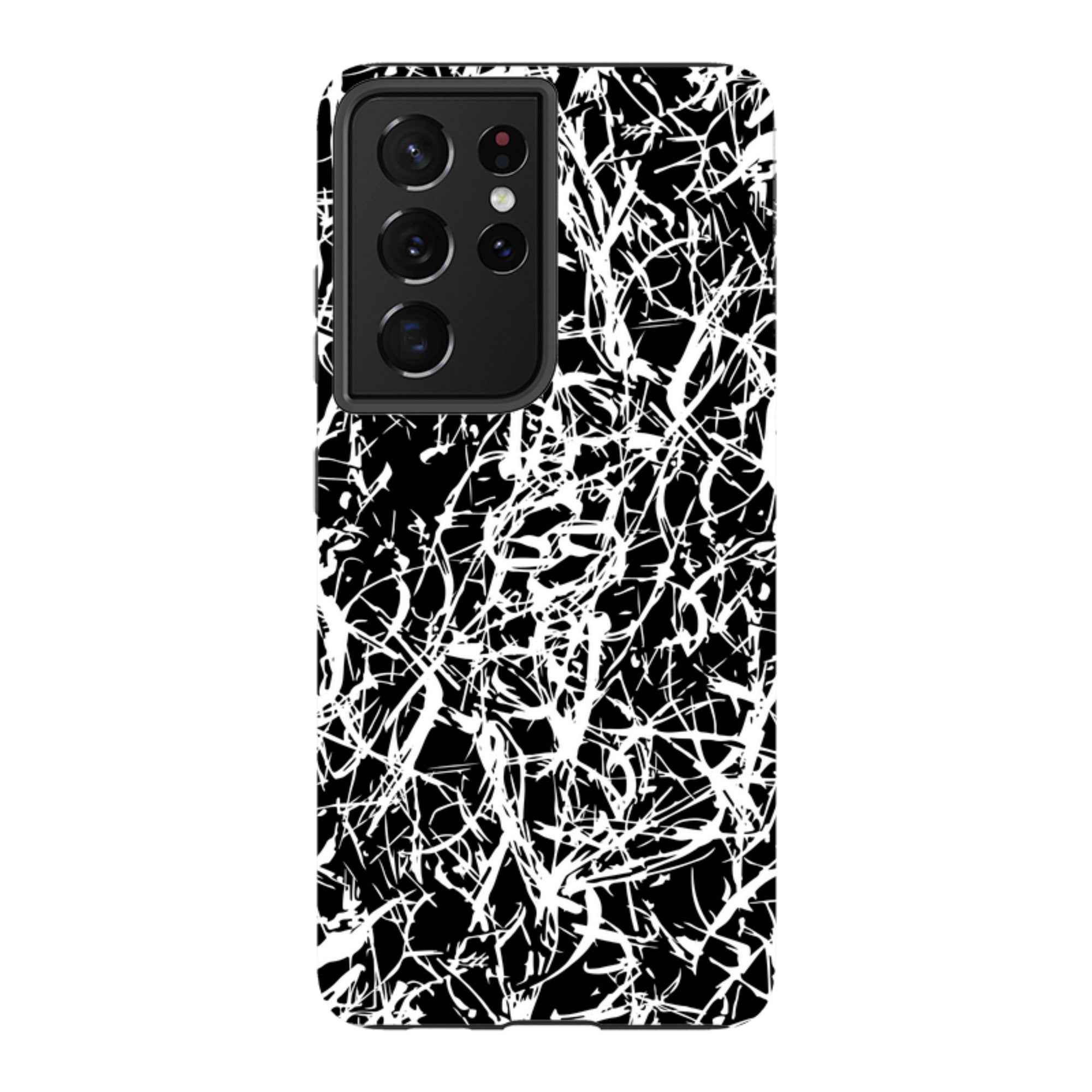 Black-White Grunge — Samsung Galaxy Tough Case — Finnaij
