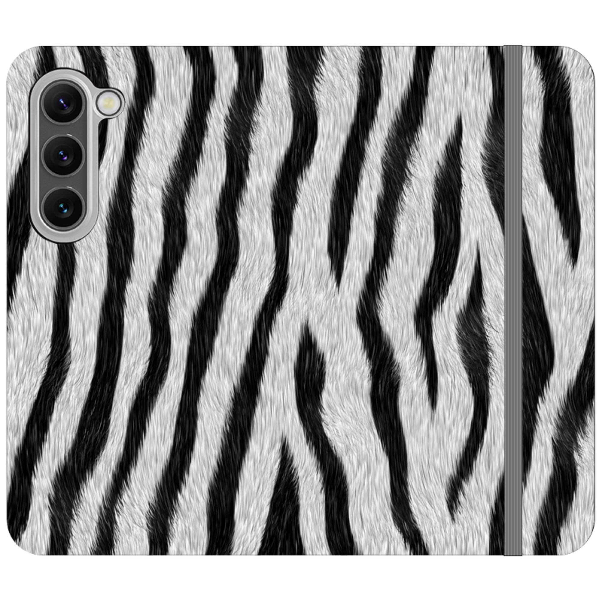 Zebra Groove — Folio Wallet Case — Finnaij