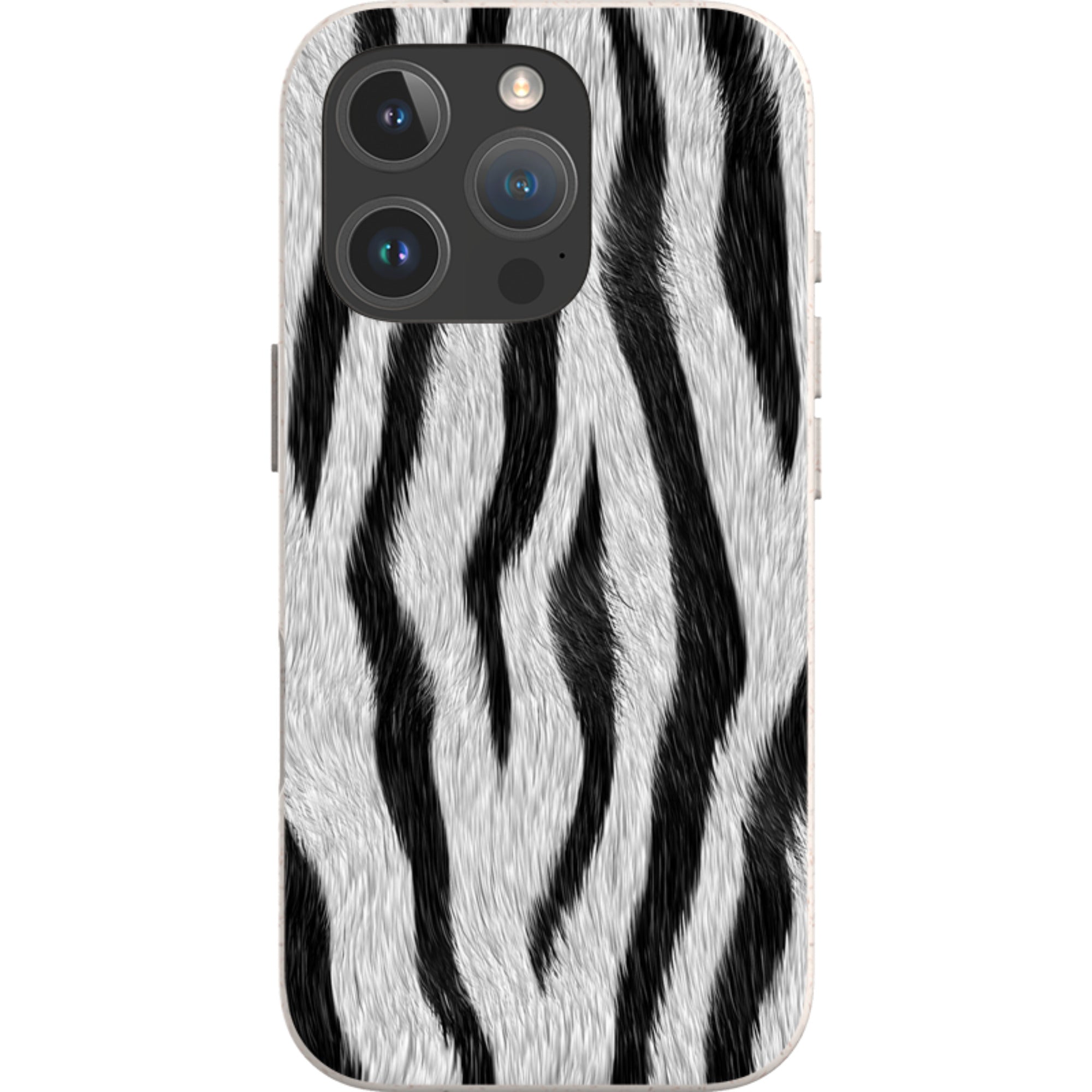 Zebra Groove — Apple iPhone Bio-degradable Case — Finnaij