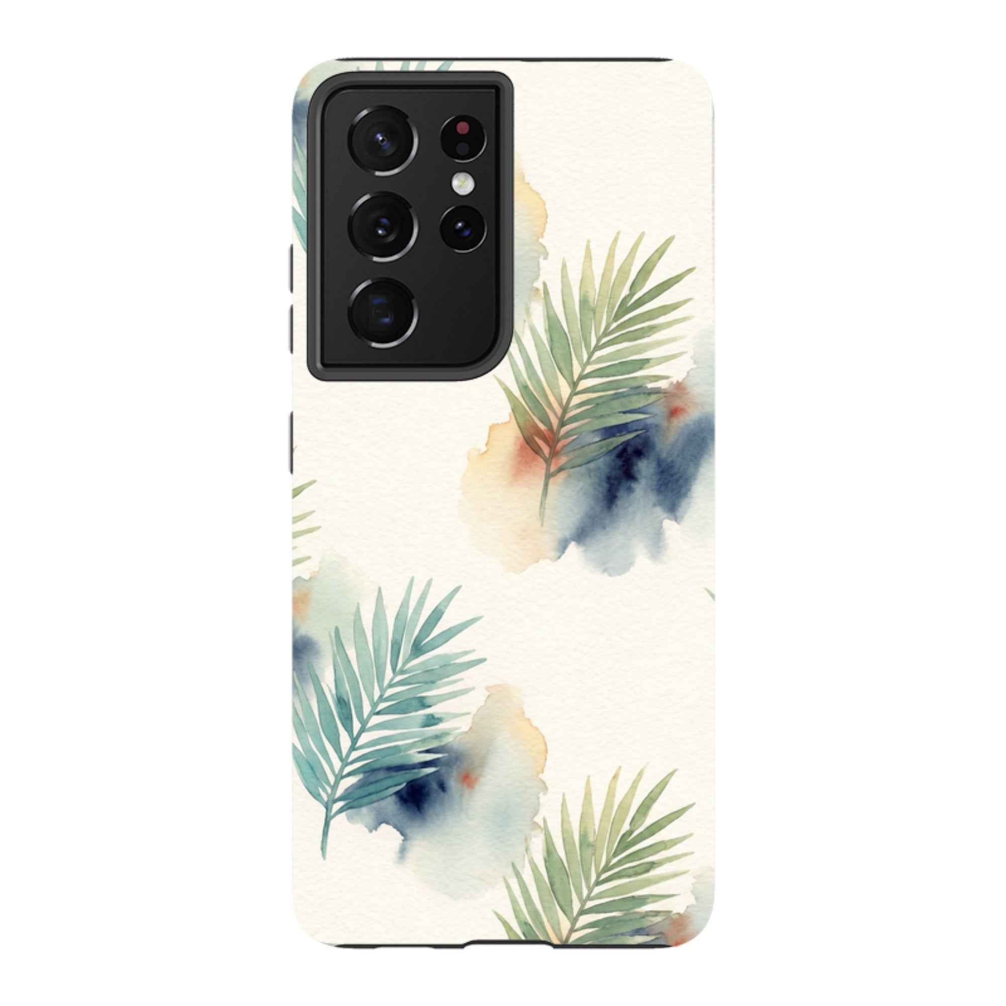 Palm Frond Breeze Pattern by Tobi Akinyemi - Samsung Tough Case