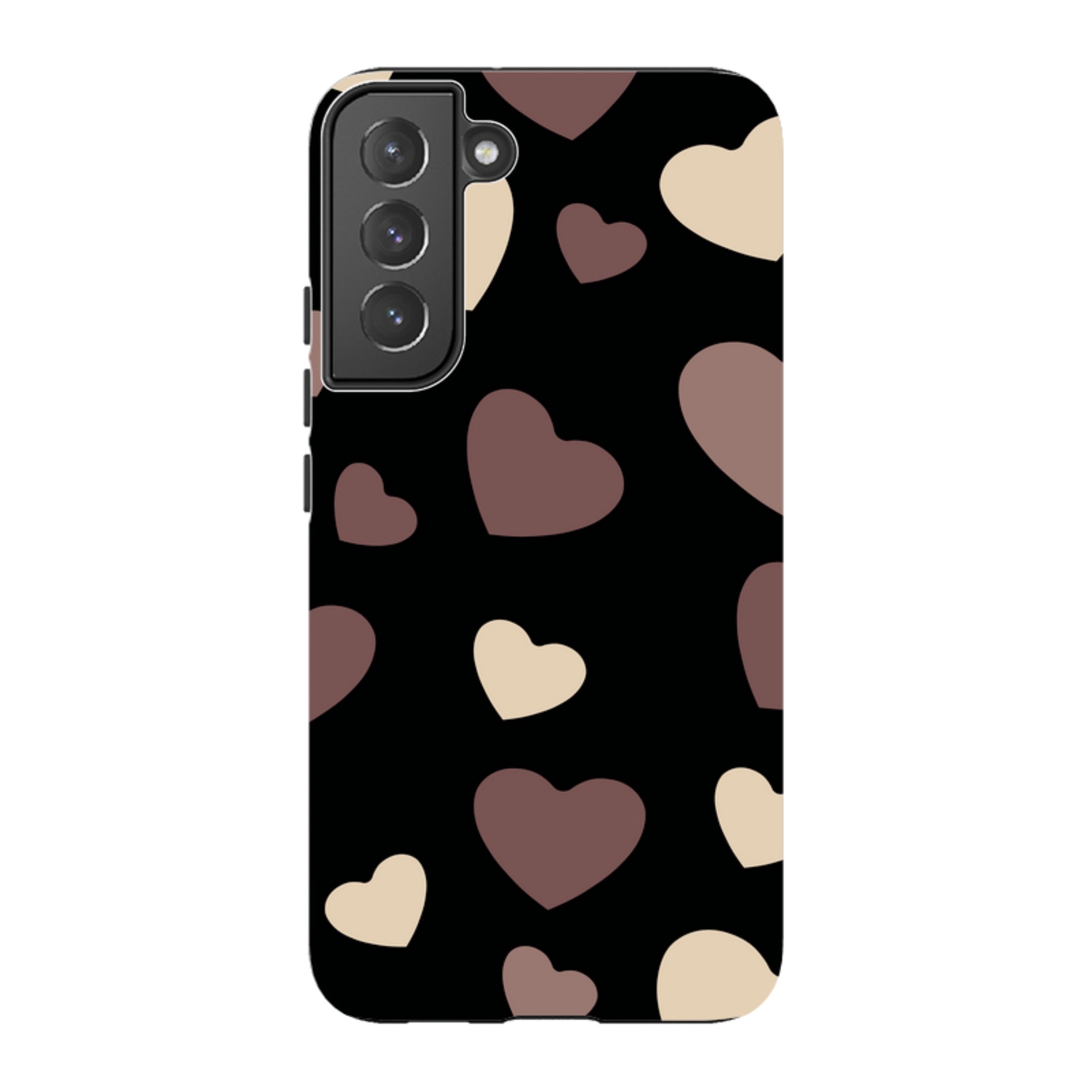 White & Black Hearts — Samsung Galaxy Tough Case — Finnaij