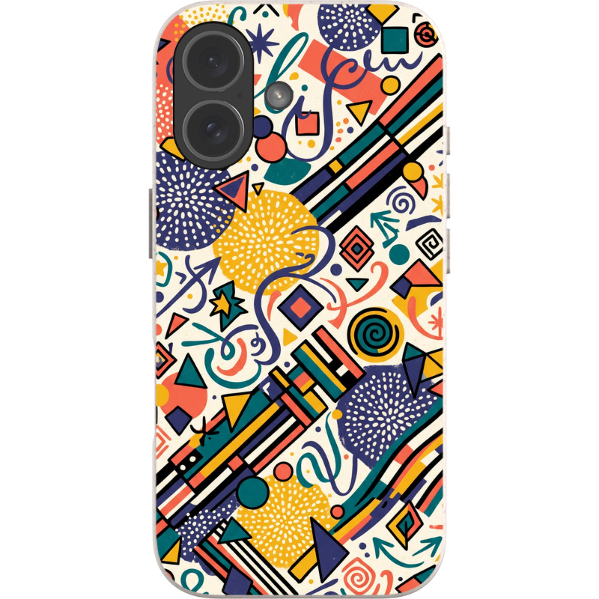 Festival Confetti (Daylight) by Ada Okoye — iPhone 17 iPhone Bio-degradable Case — Finnaij