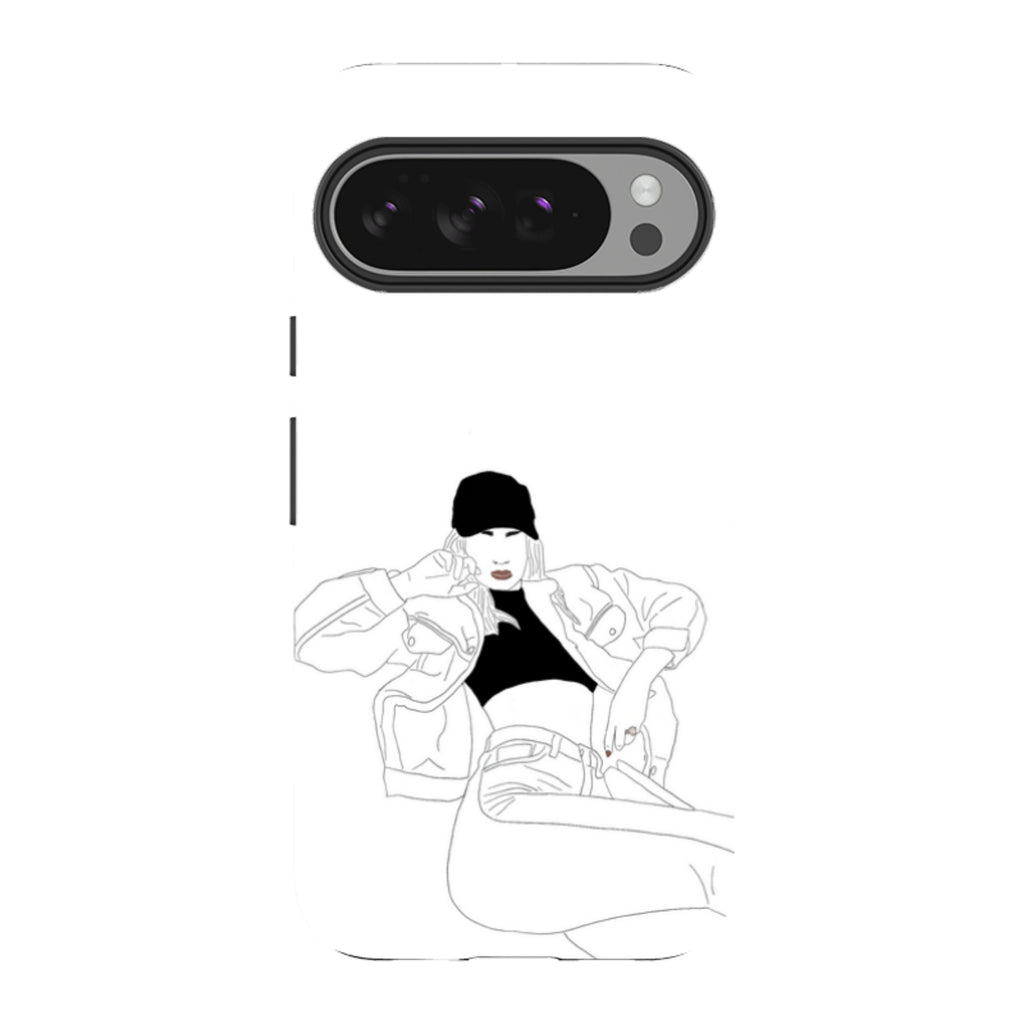 Black Cap by Keagan Haight — Google Tough Case — Finnaij