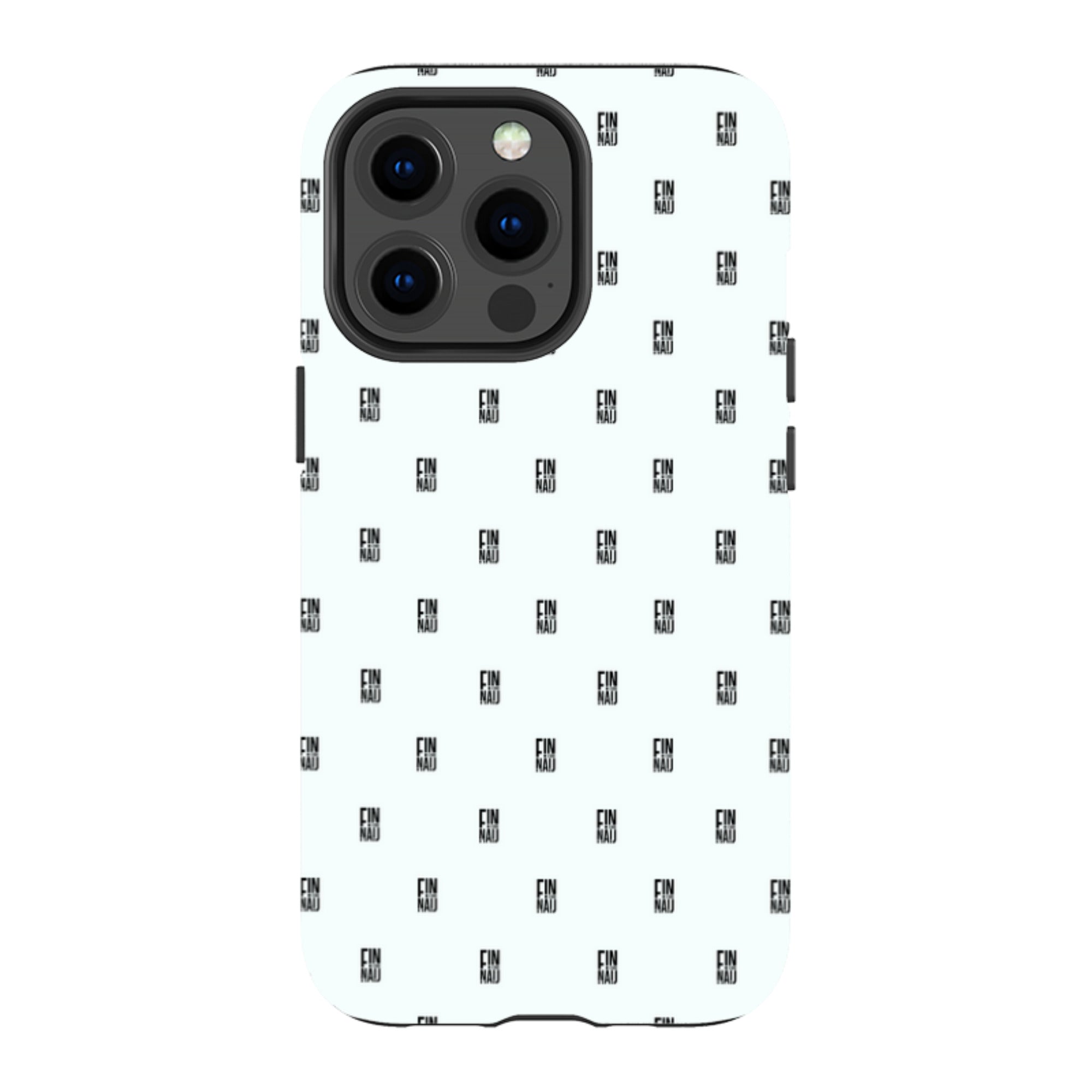 Monogram Snow — iPhone 13 Pro Magsafe Tough Case — Finnaij