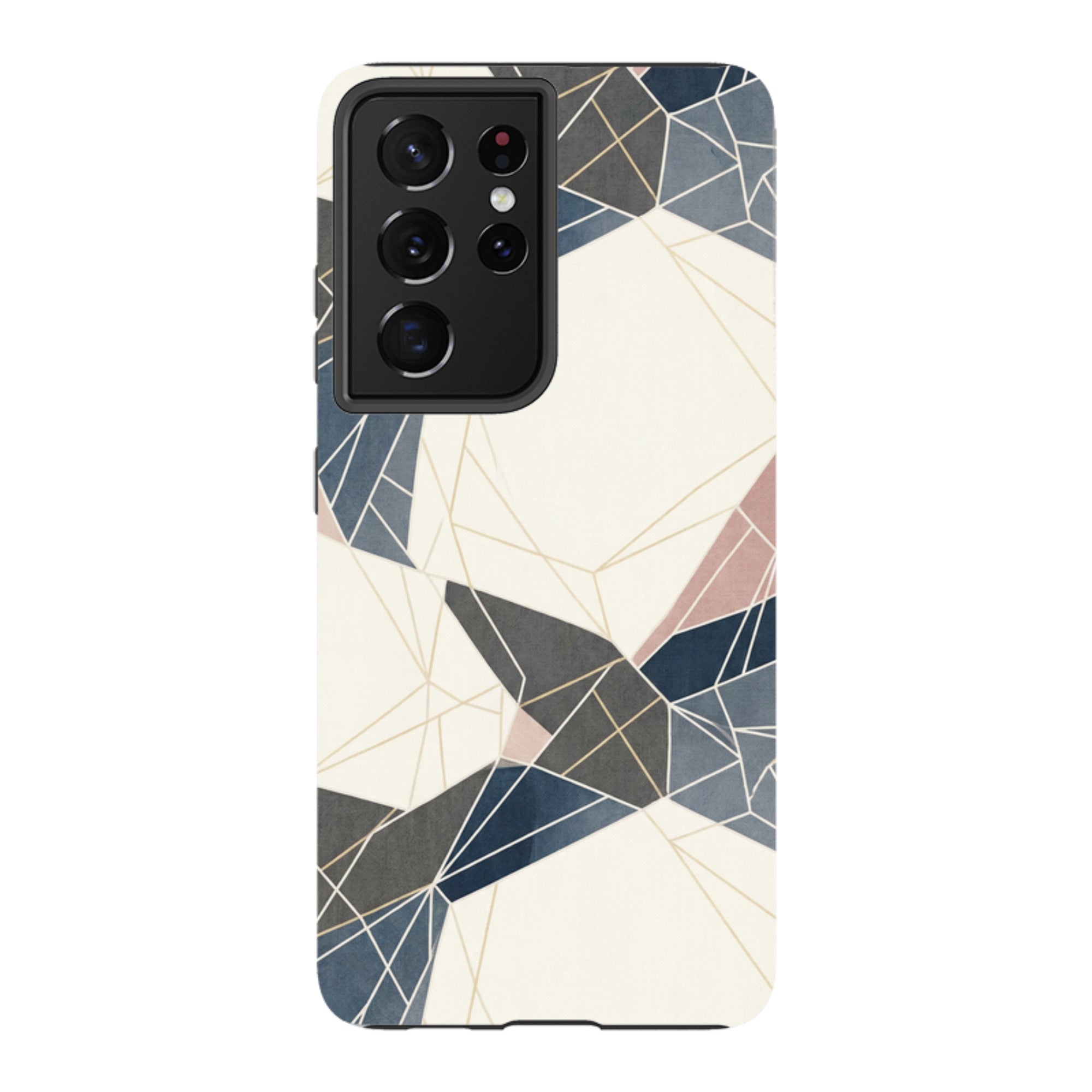 Frozen Lake Geometry by Elsi Vaarala — Samsung Galaxy Tough Case — Finnaij