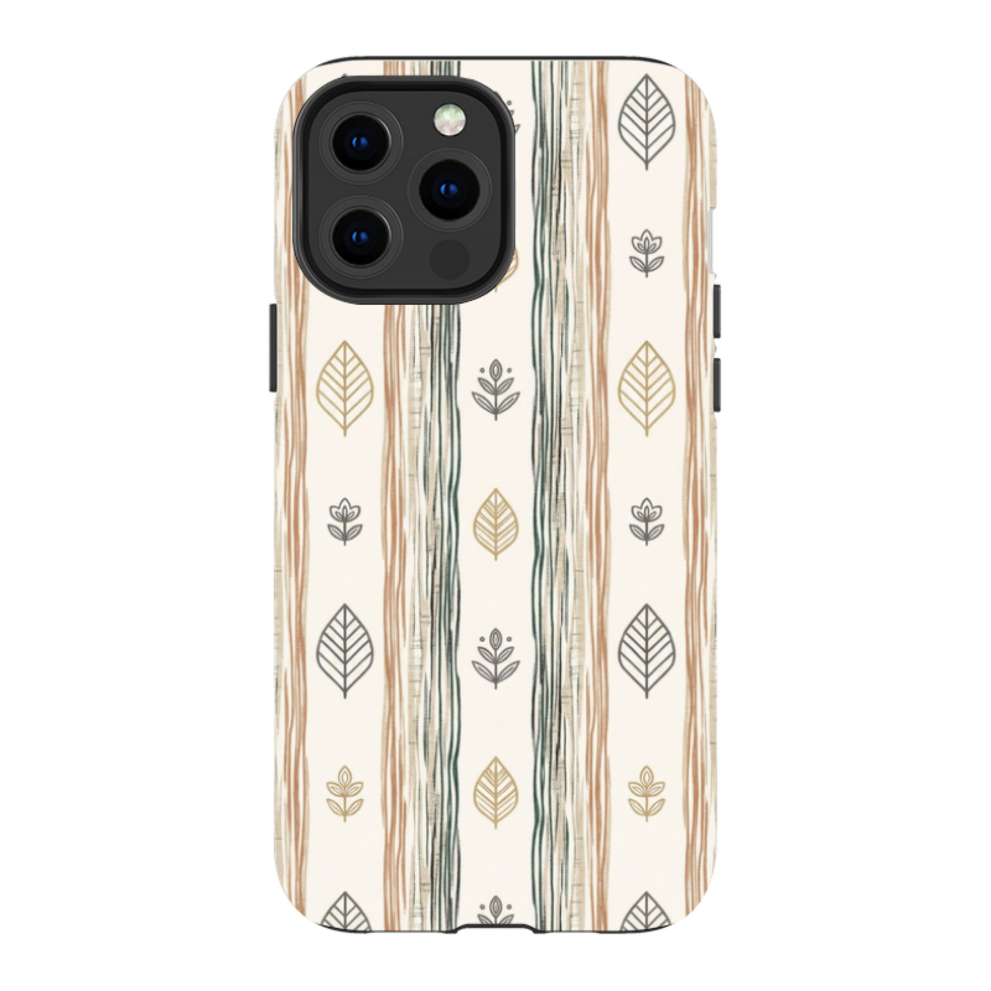 Birch Linen Harmony by Elsi Vaarala — Apple iPhone Tough Case — Finnaij