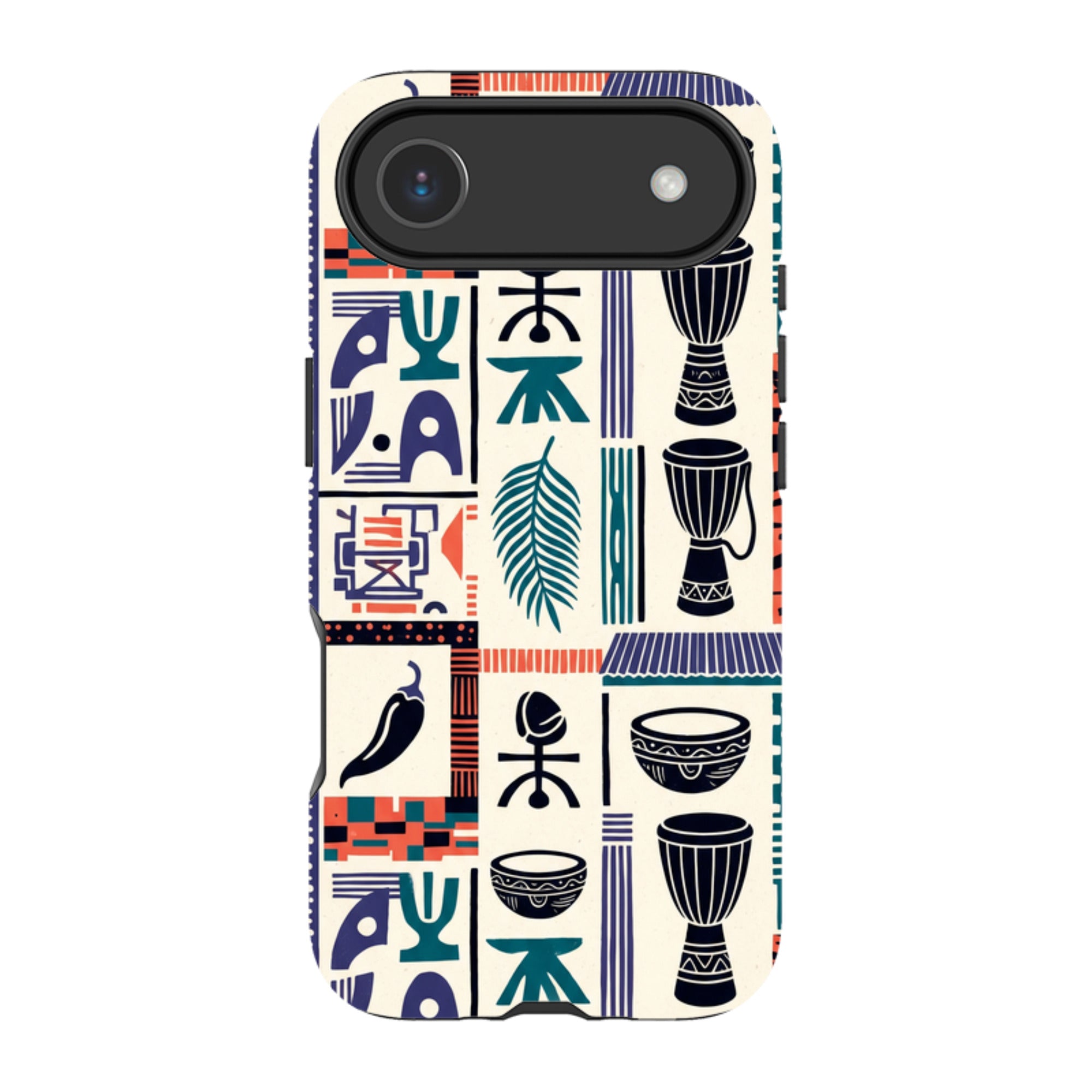 Market Day Icons by Ada Okoye — MagSafe Tough Case for iPhone — Finnaij