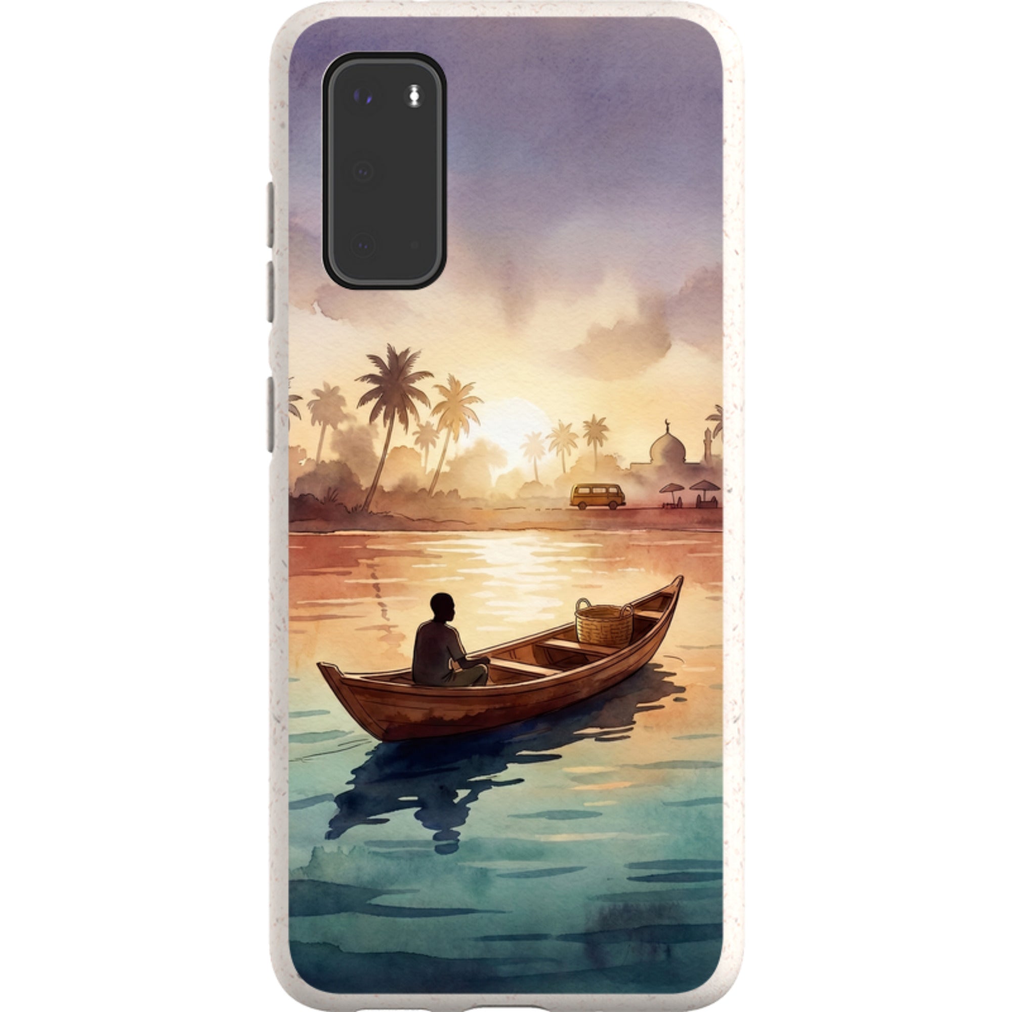 Lagoon Morning by Tobi Akinyemi — Galaxy Bio-degradable Case for Samsung Galaxy — Finnaij