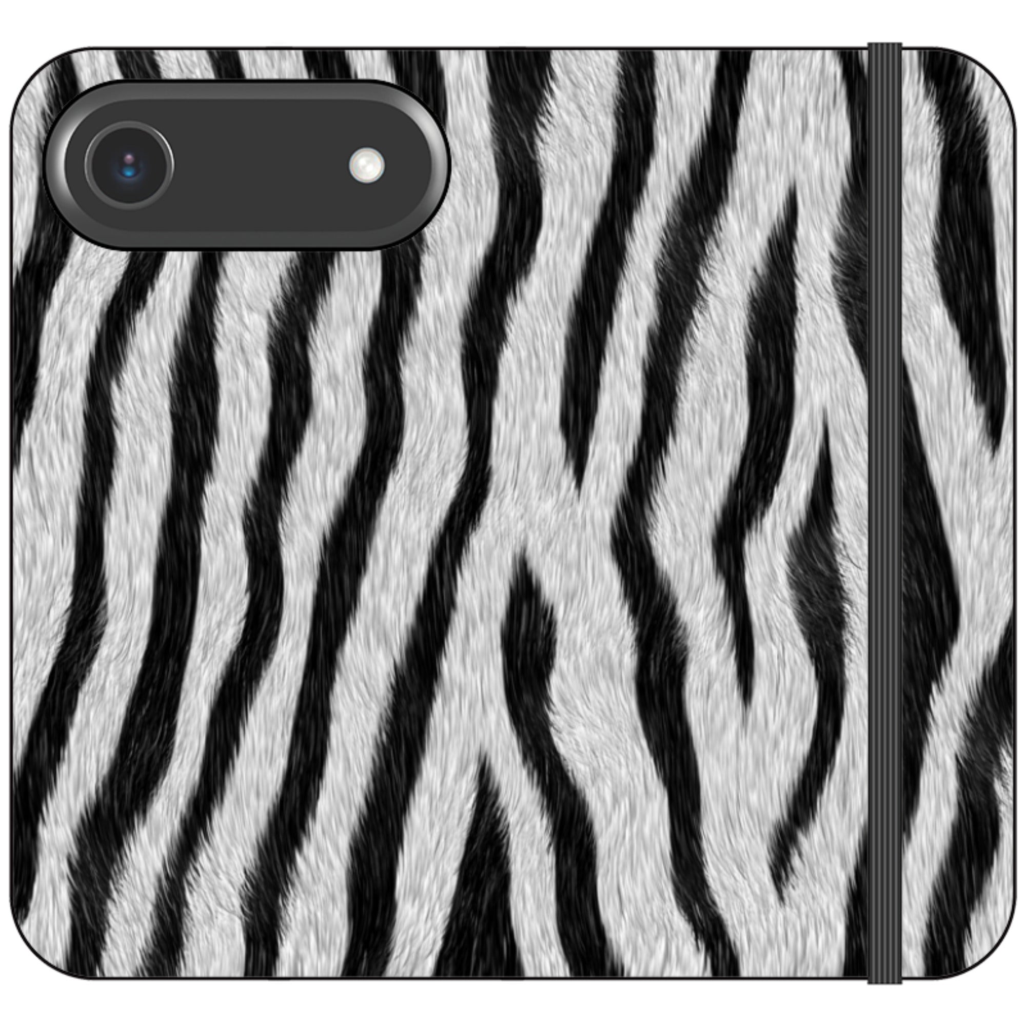 Zebra Groove - Folio Wallet Case - Finnaij