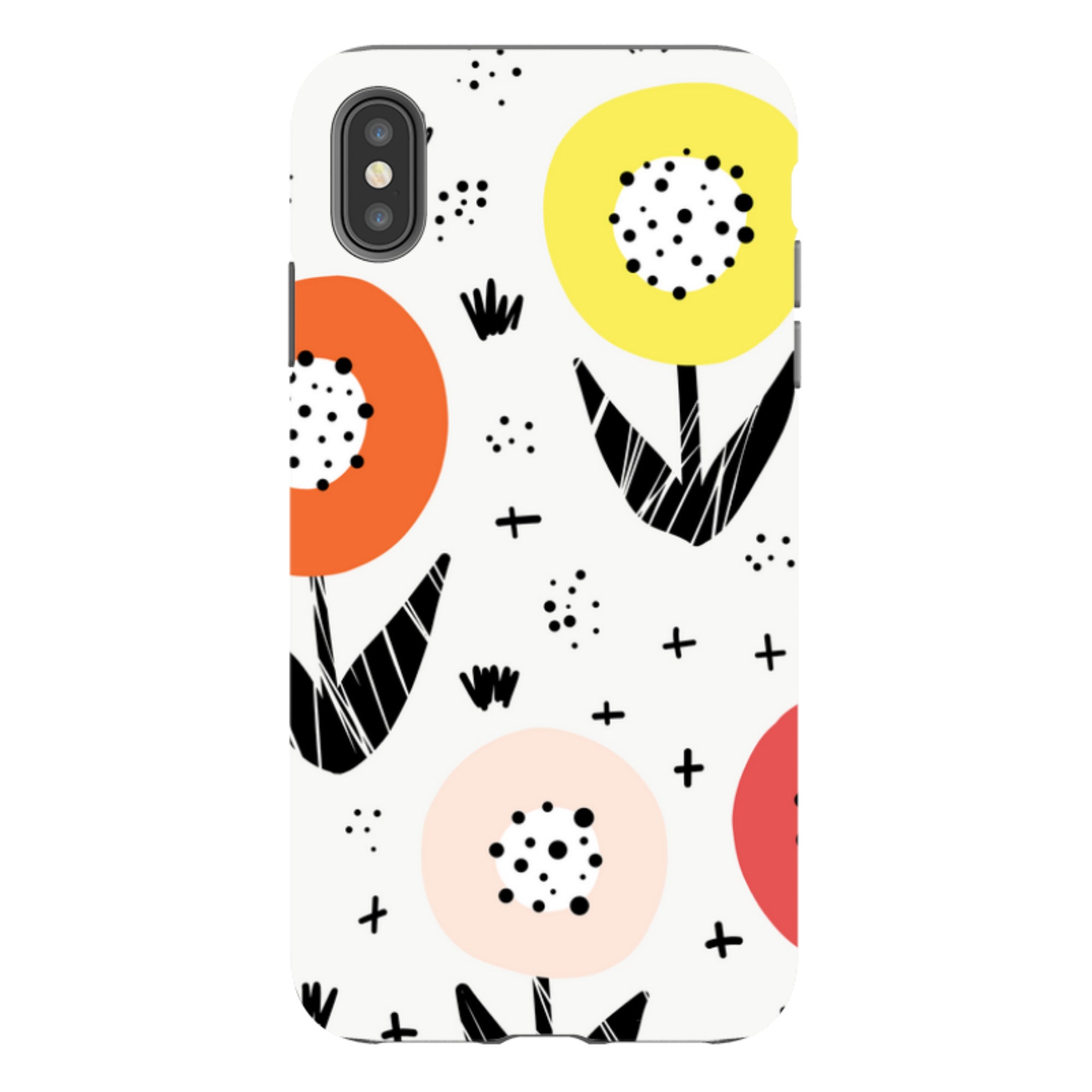 Botanical Doodle - iPhone Tough Case