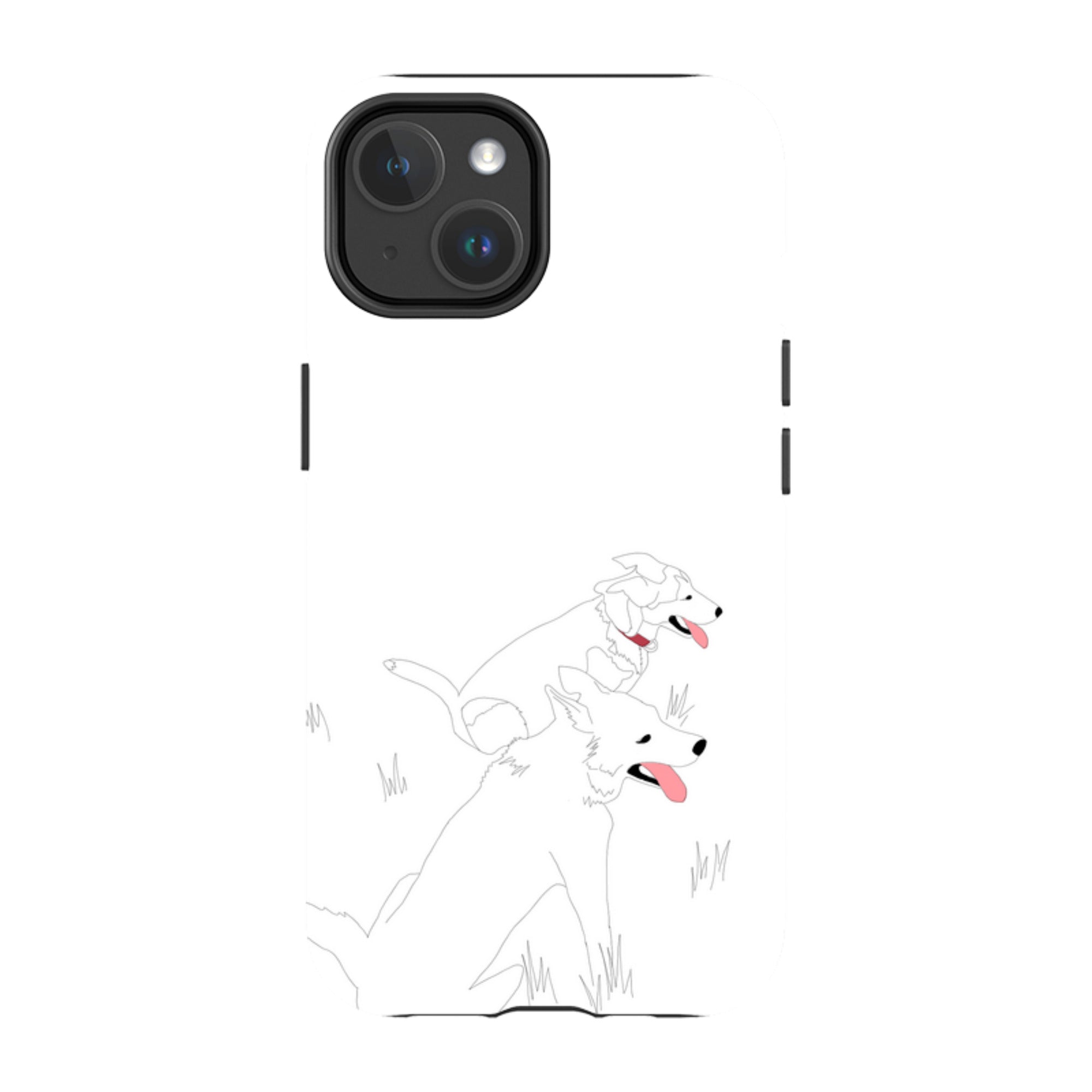 Sunny and Kit Kat by Keagan Haight — iPhone 14 Magsafe Tough Case — Finnaij