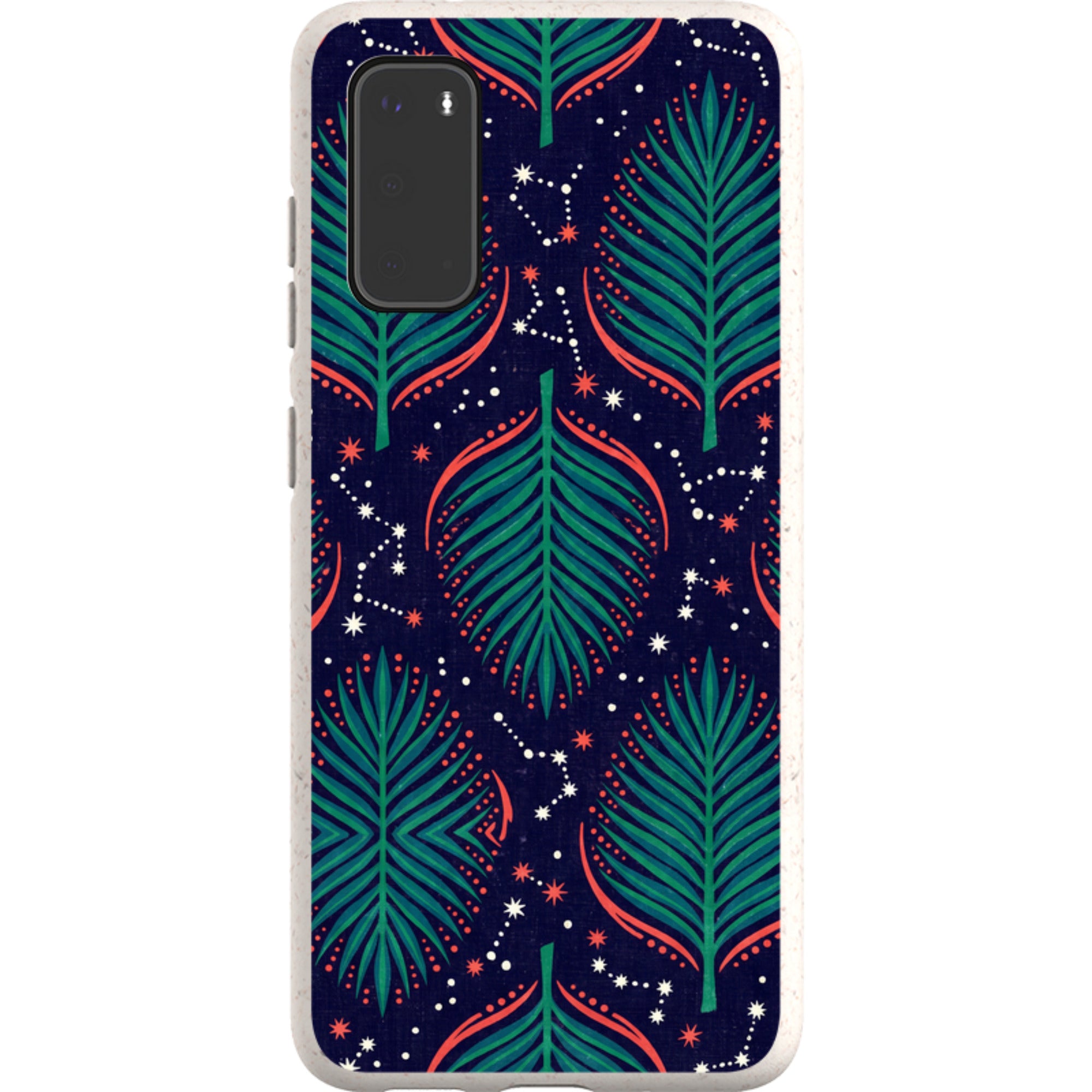 Palm Frond Constellations by Ada Okoye — Galaxy Bio-degradable Case for Samsung Galaxy — Finnaij