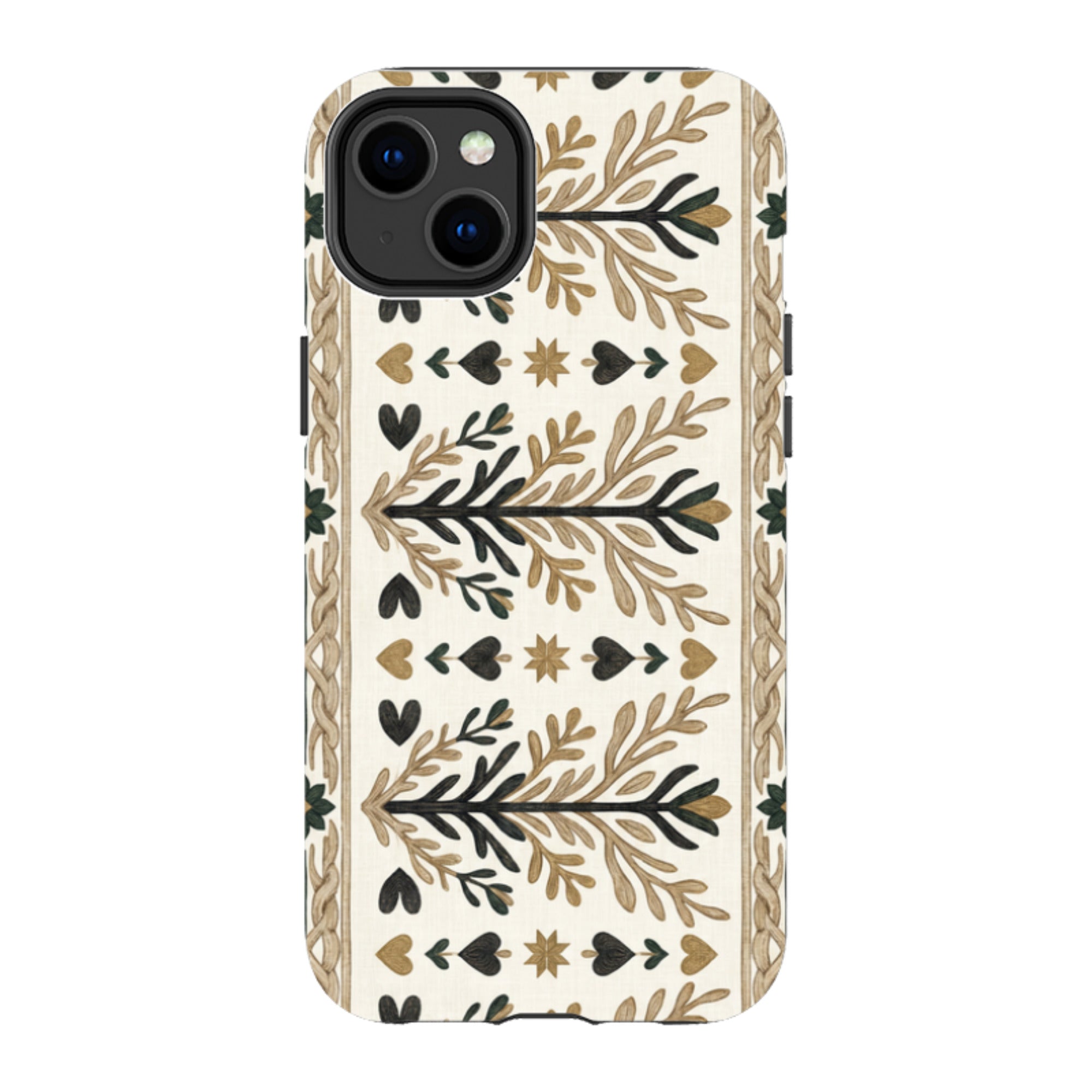 Heritage Border by Elsi Vaarala - iPhone Tough Case